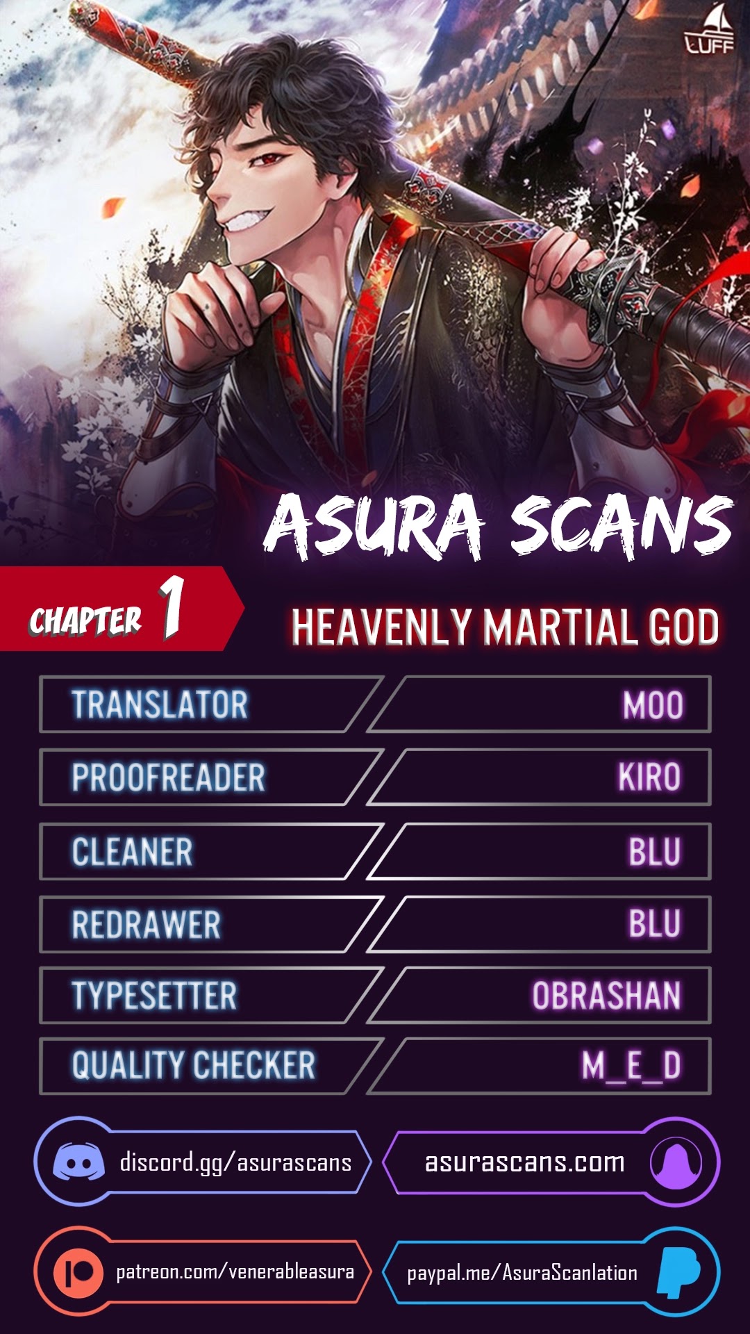 Heavenly Martial God Chapter 1 page 1 - Chapter 1