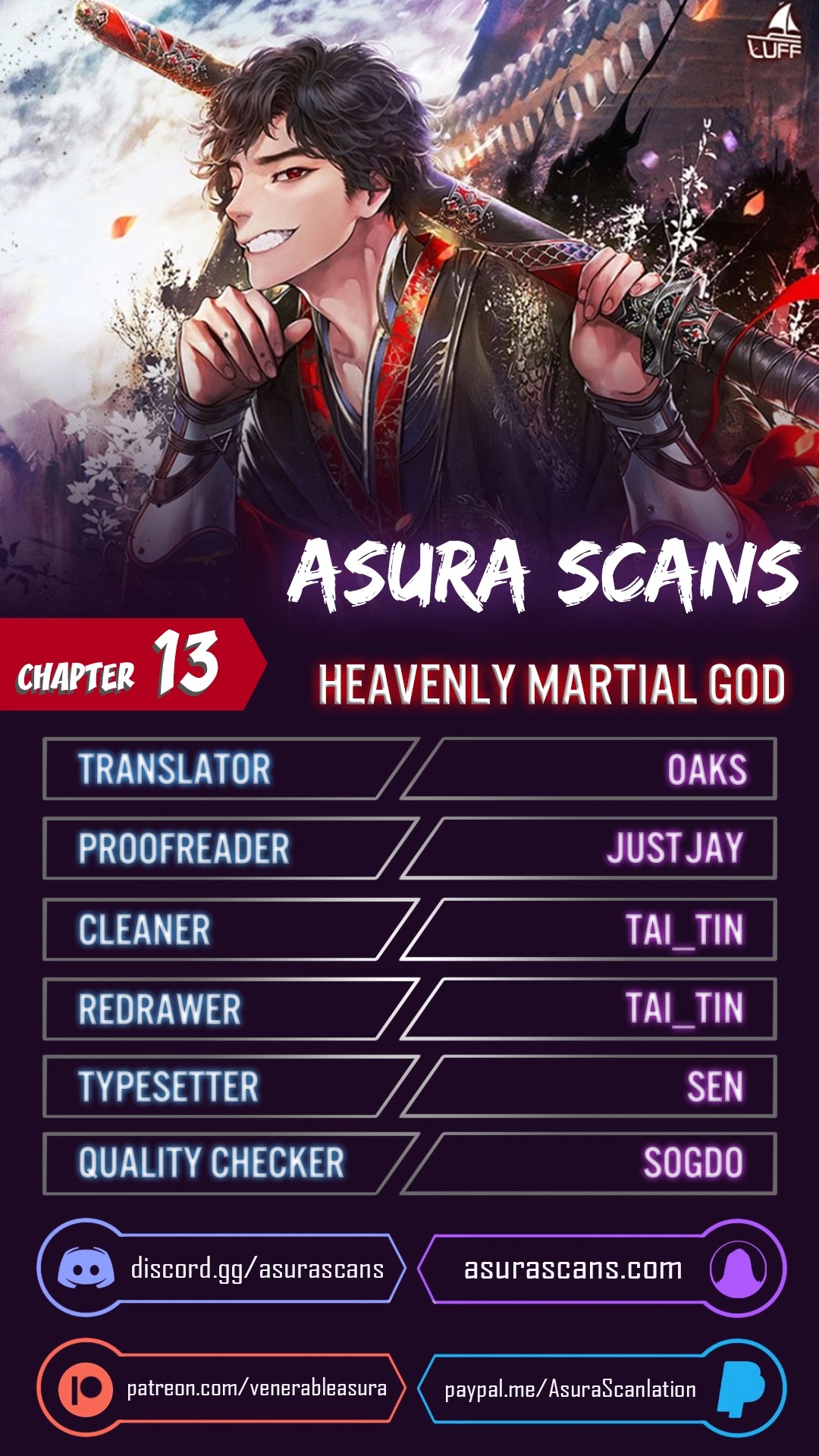 Heavenly Martial God Chapter 13 page 1 - Chapter 13