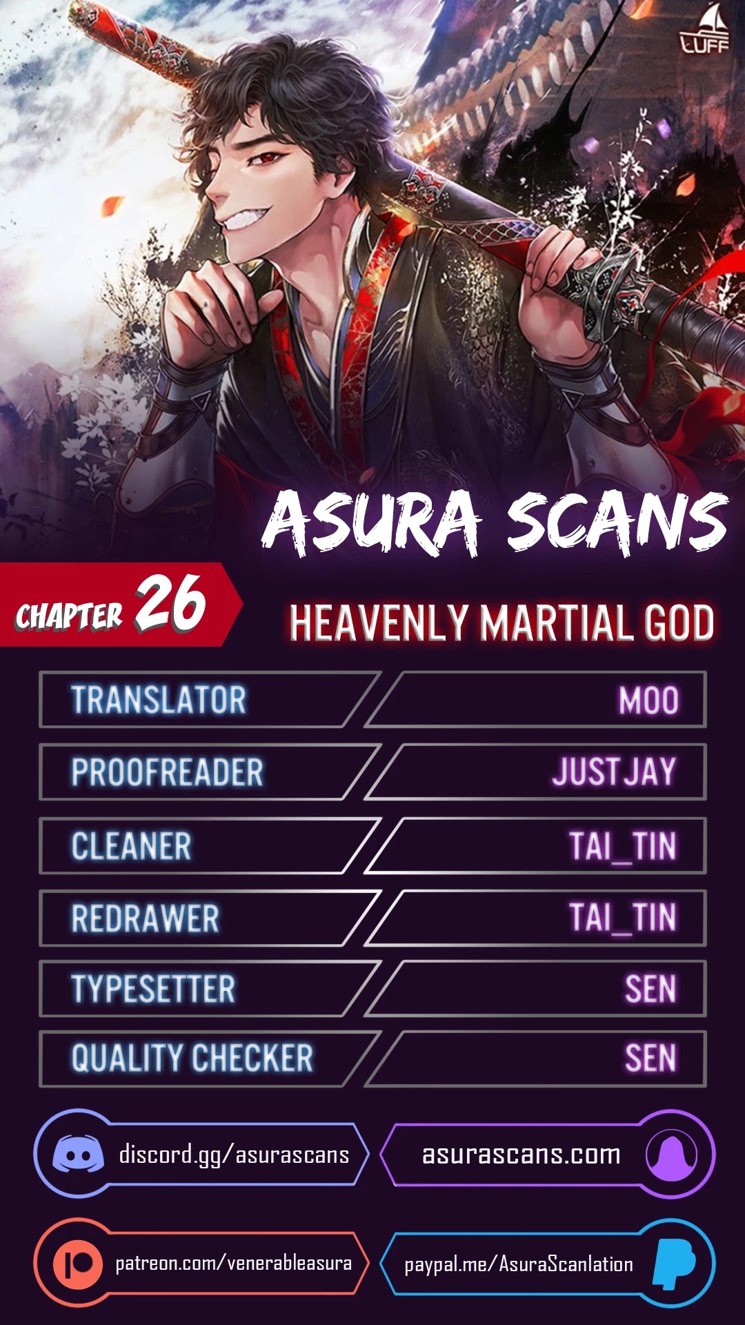 Heavenly Martial God Chapter 26 page 1 - Chapter 26