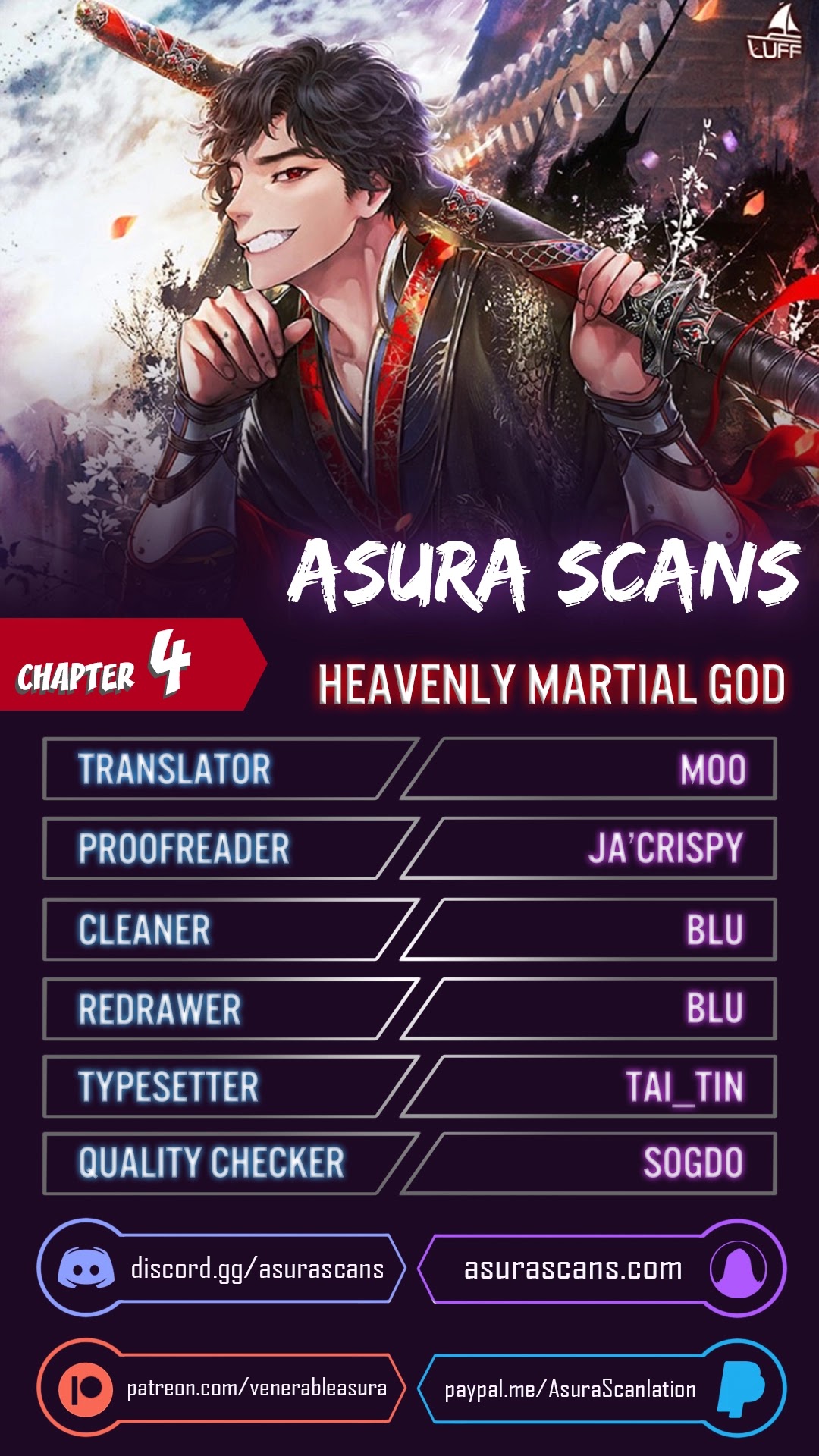Heavenly Martial God Chapter 4 page 1 - Chapter 4
