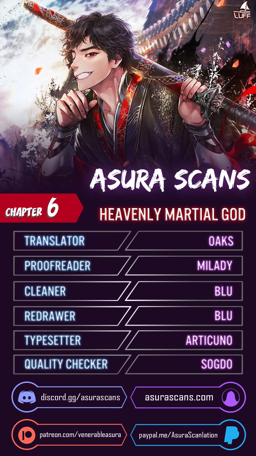 Heavenly Martial God Chapter 6 page 1 - Chapter 6