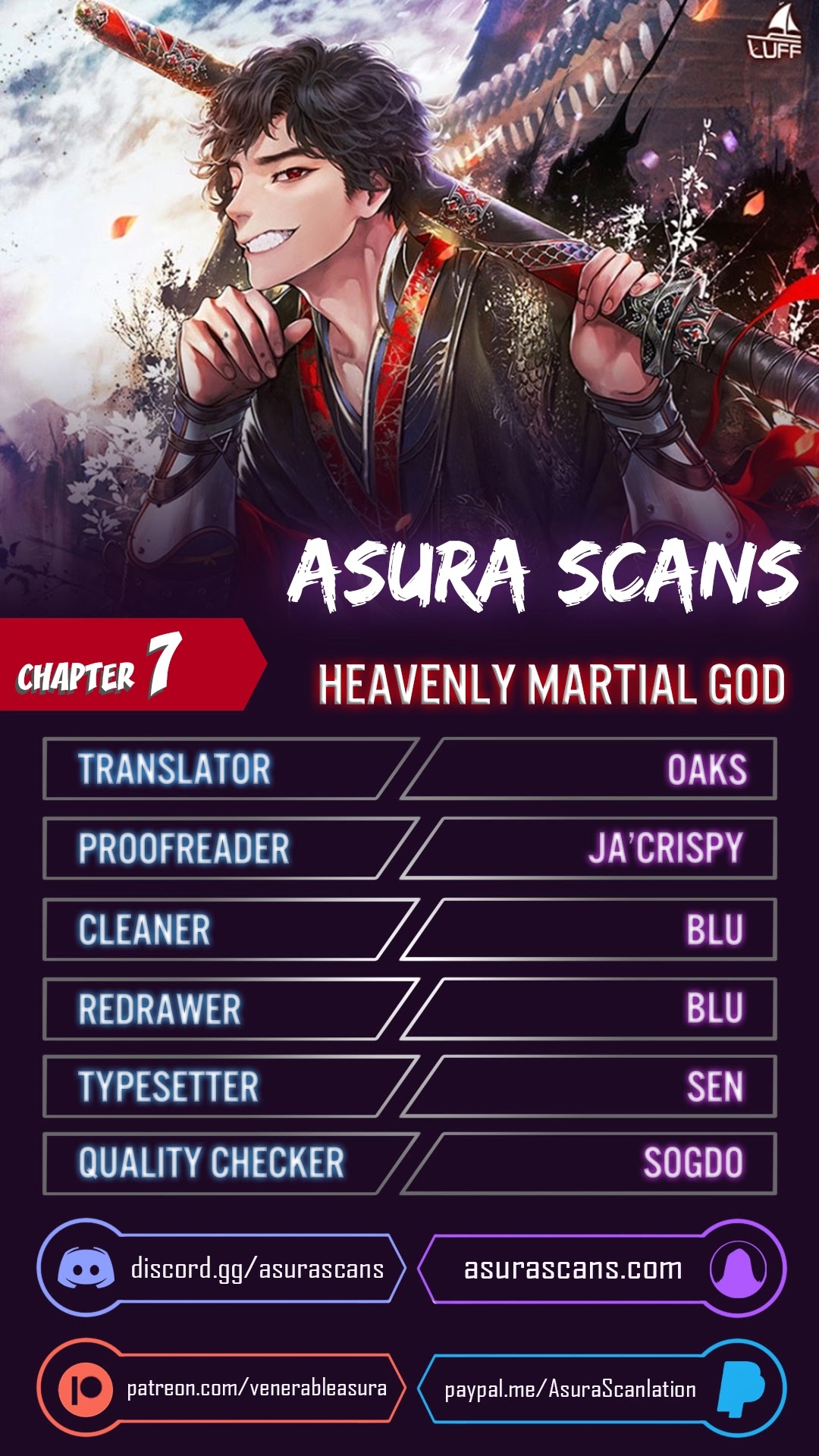 Heavenly Martial God Chapter 7 page 1 - Chapter 7