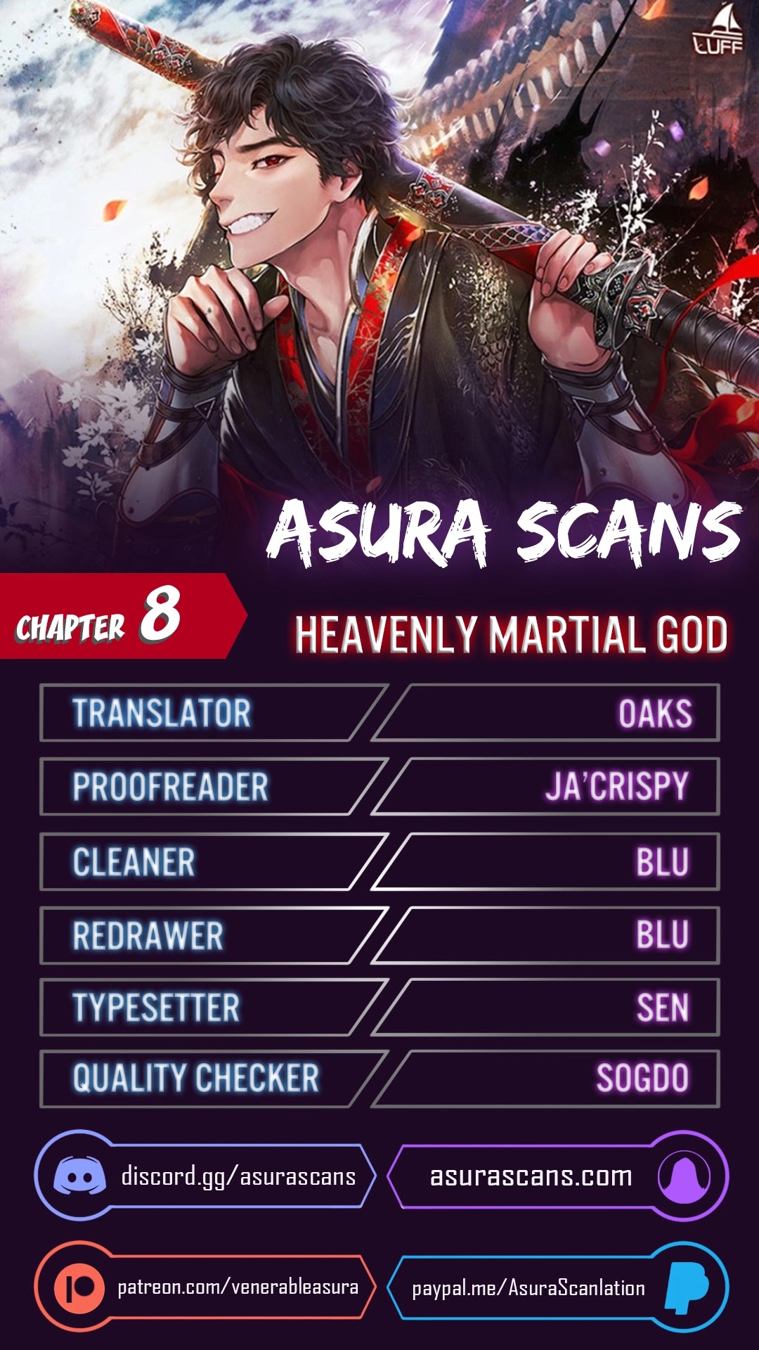 Heavenly Martial God Chapter 8 page 1 - Chapter 8