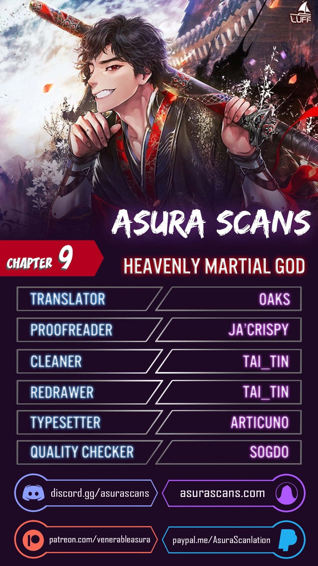Heavenly Martial God Chapter 9 page 1 - Chapter 9