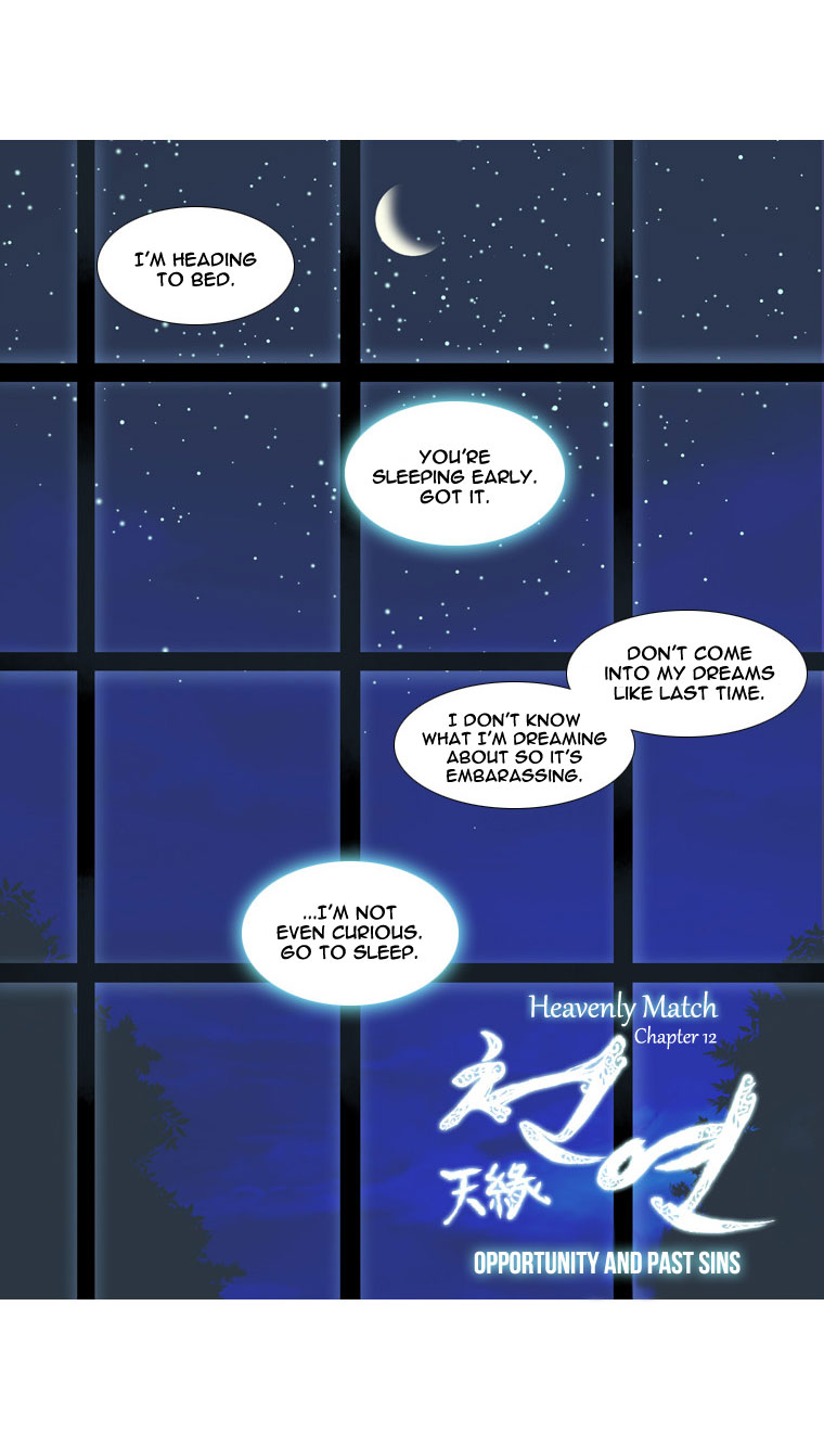 Heavenly Match Chapter 12.2 page 12 - Chapter 12 v2 : Opportunity and Past Sins