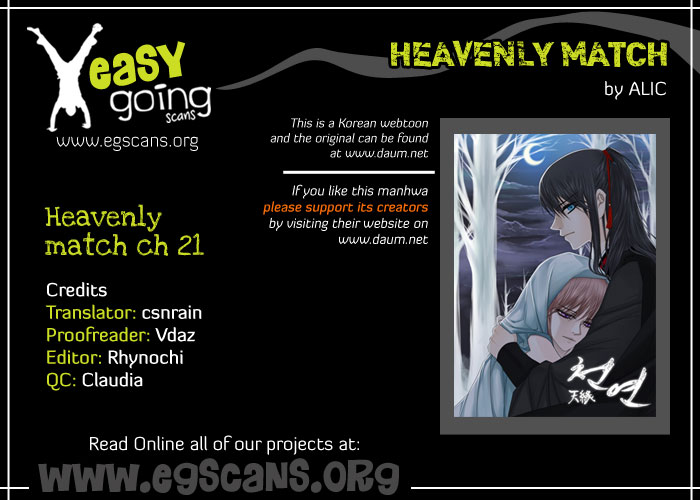 Heavenly Match Chapter 21.2 page 1 - Chapter 21 v2 : A Foolish Existence 7