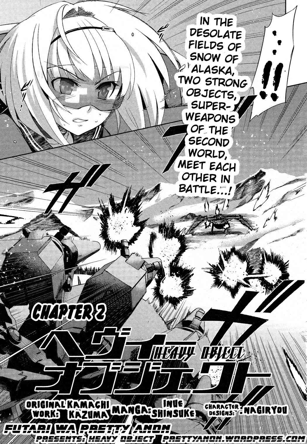 Heavy Object Chapter 2 page 1 - Chapter 2
