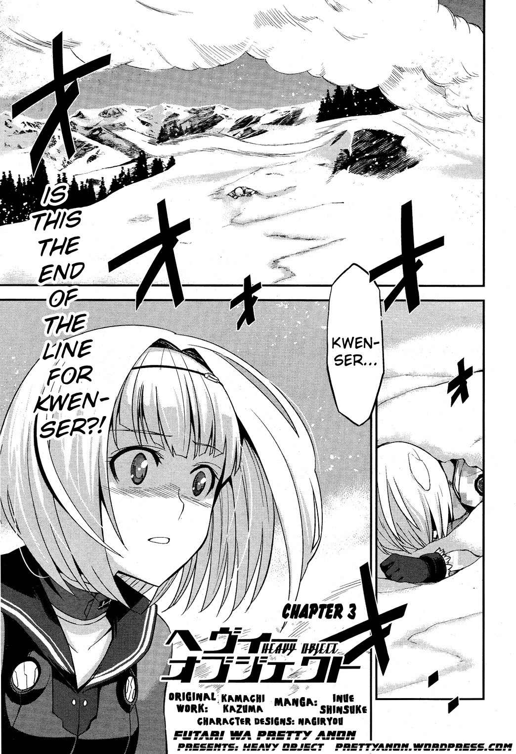 Heavy Object Chapter 3 page 4 - Chapter 3