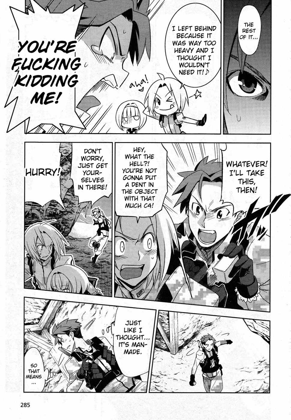 Heavy Object Chapter 4 page 12 - Chapter 4