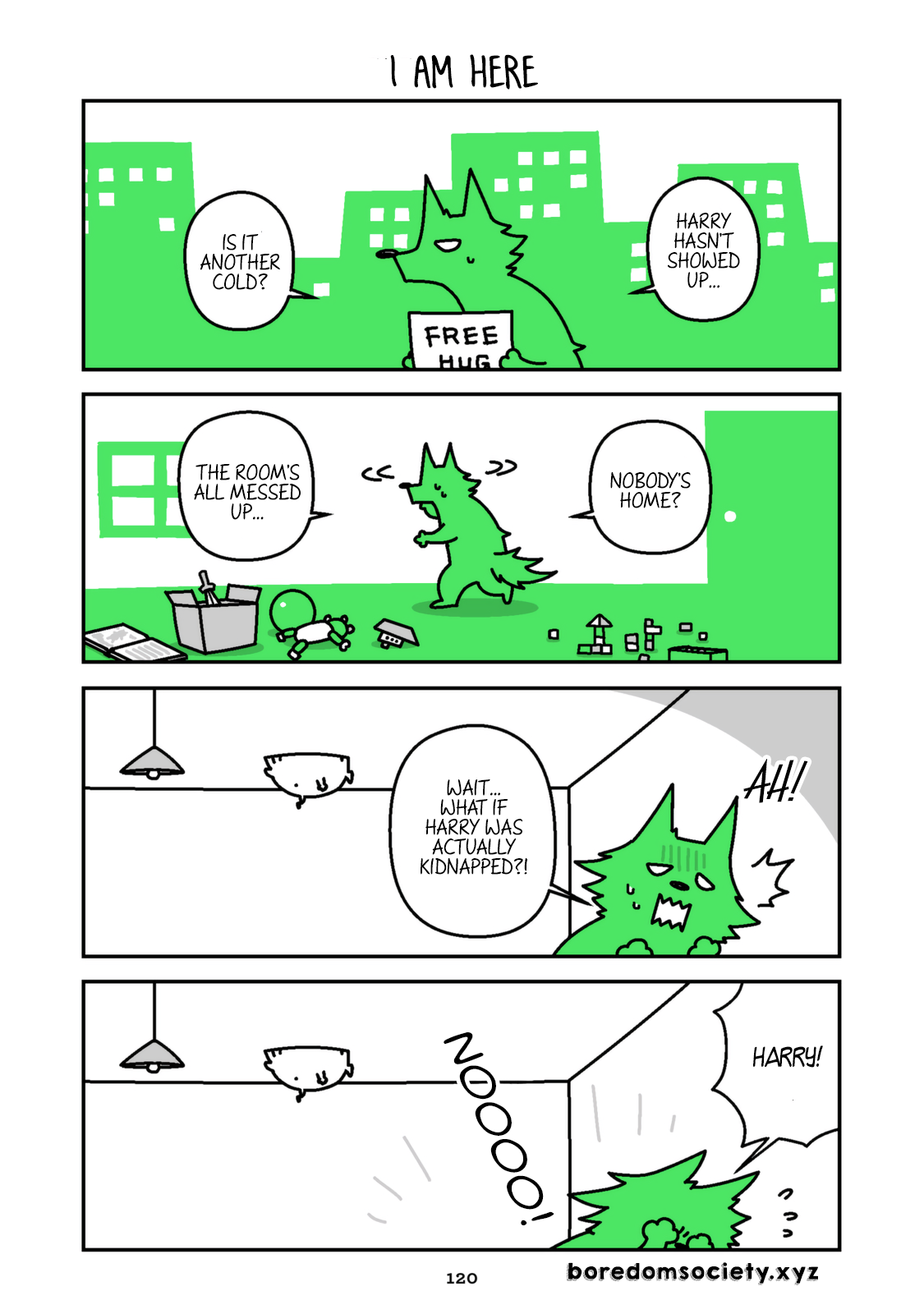 Hedgehog Harry Chapter 102 page 1 - Chapter 102: I Am Here