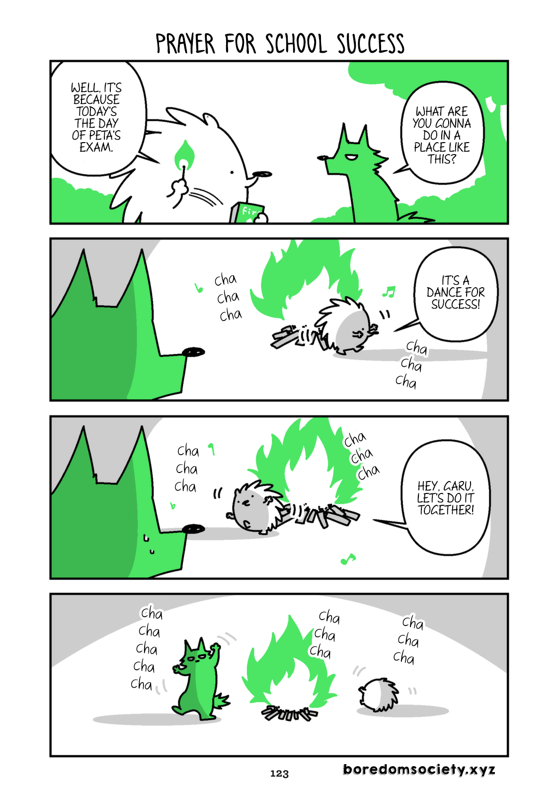 Hedgehog Harry Chapter 105 page 1 - Chapter 105: Prayer For School Success