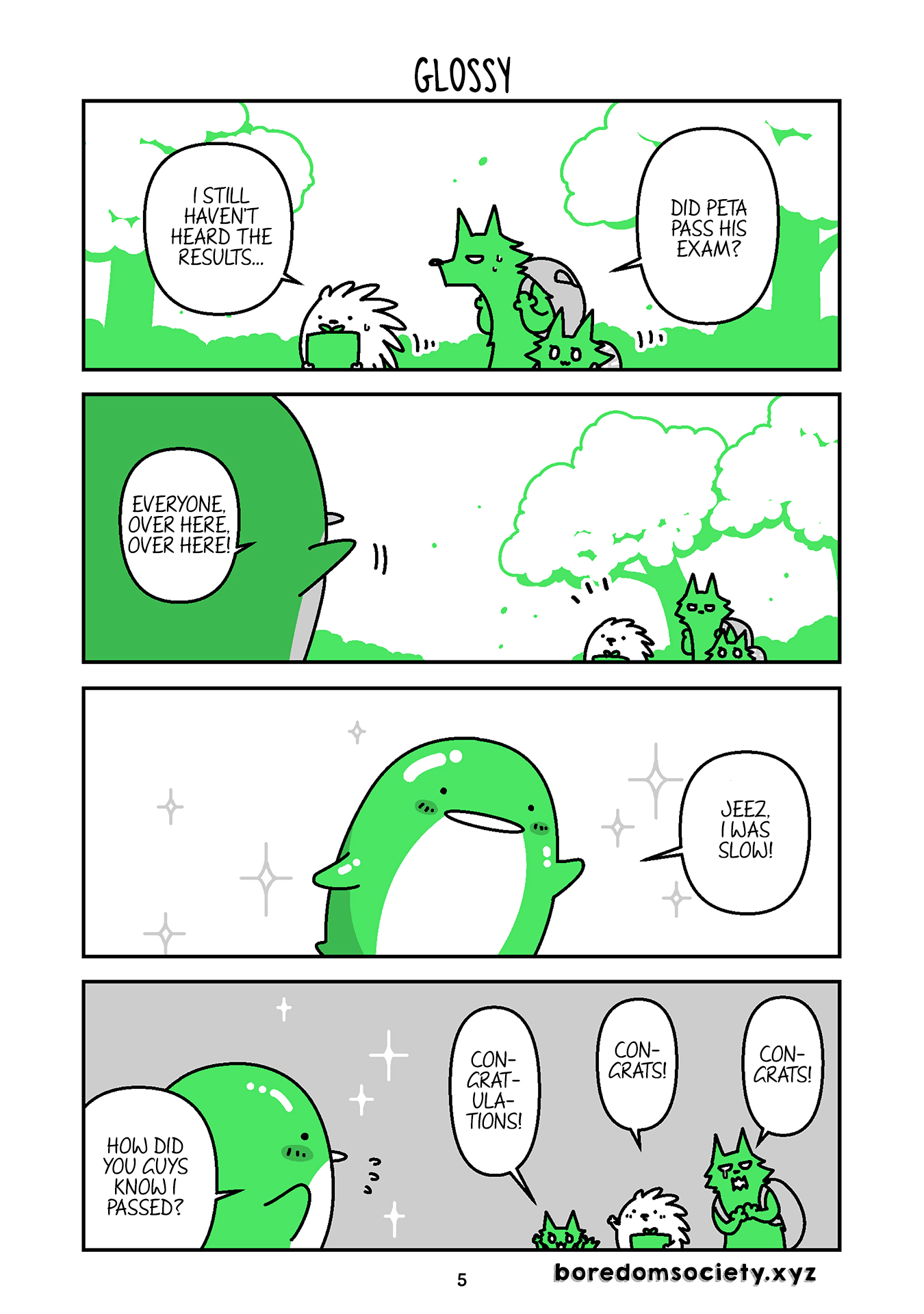 Hedgehog Harry Chapter 110 page 1 - Chapter 110: Glossy