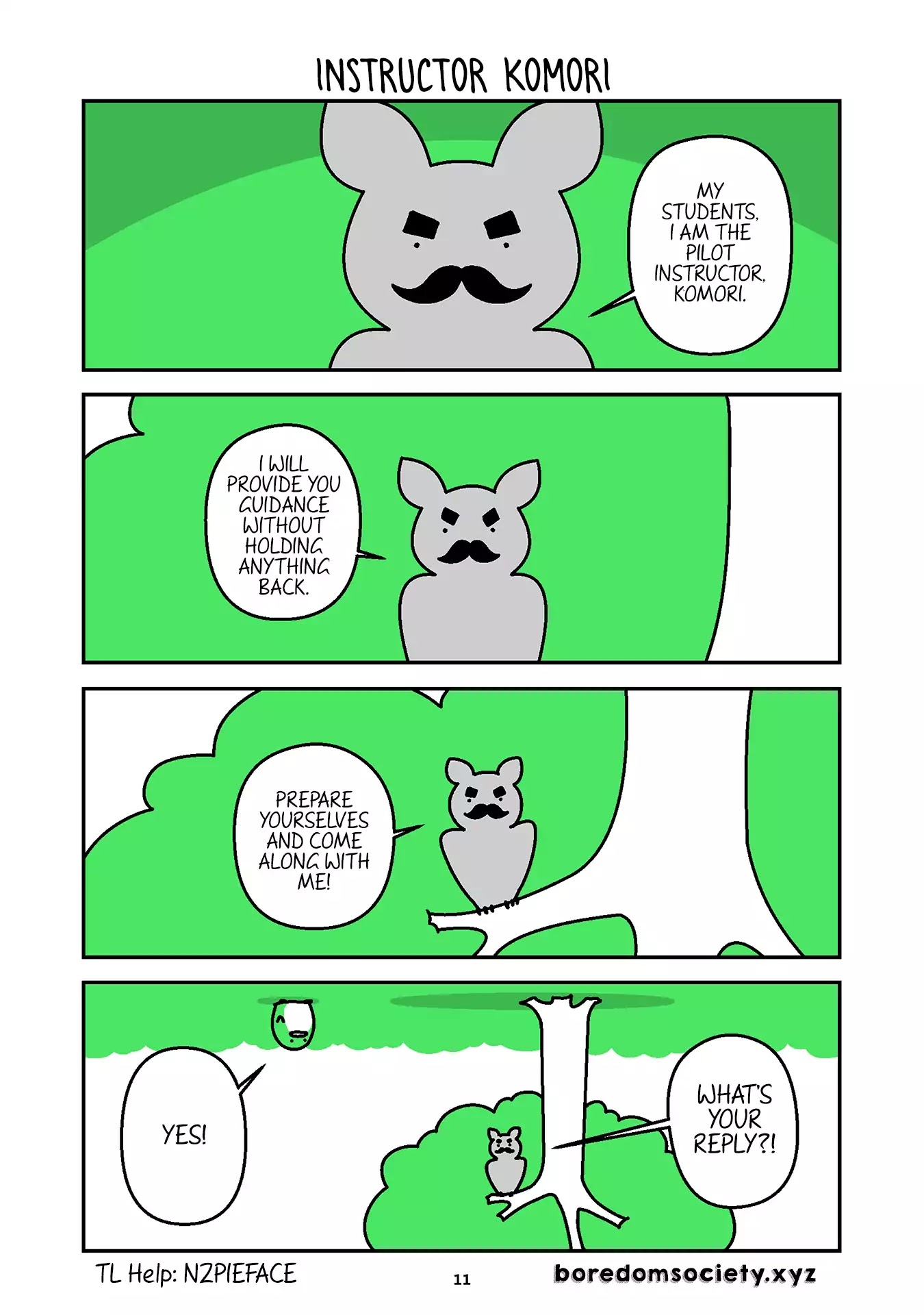 Hedgehog Harry Chapter 115 page 1 - Chapter 115: Instructor Komori
