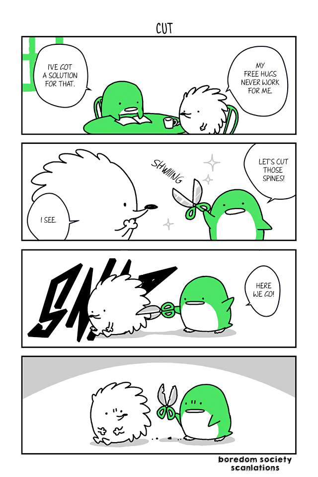 Hedgehog Harry Chapter 12 page 1 - Chapter 12: Cut