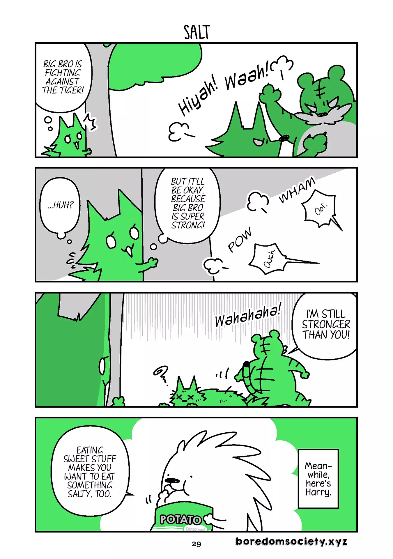 Hedgehog Harry Chapter 132 page 1 - Chapter 132: Salt