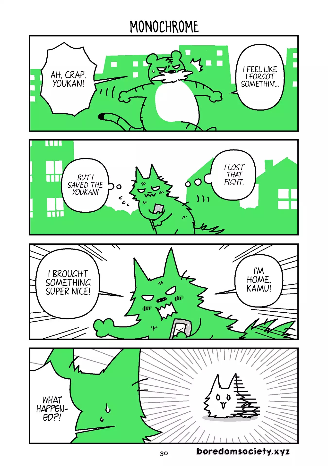Hedgehog Harry Chapter 133 page 1 - Chapter 133: Monochrome