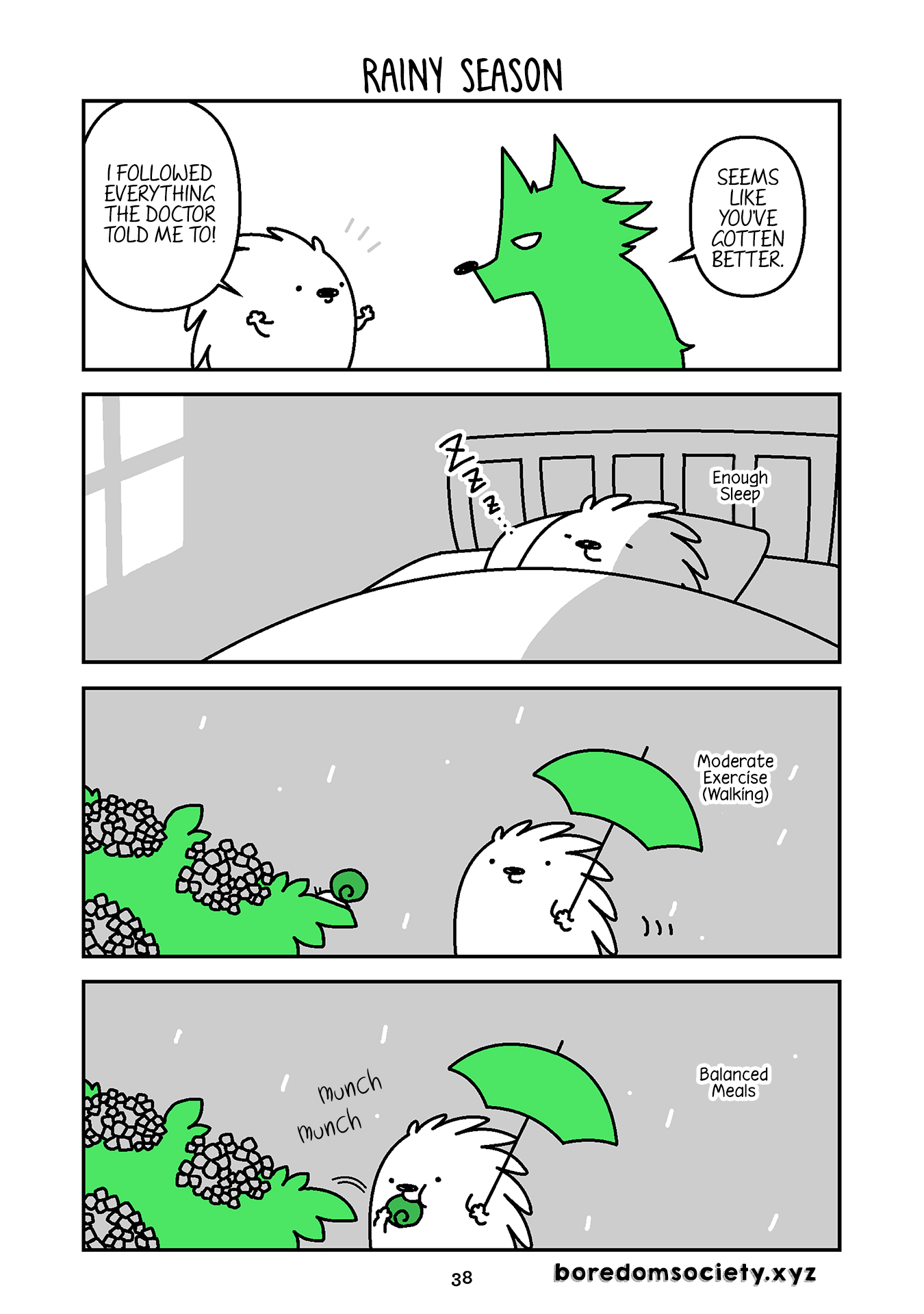 Hedgehog Harry Chapter 139 page 1 - Chapter 139: Rainy Season