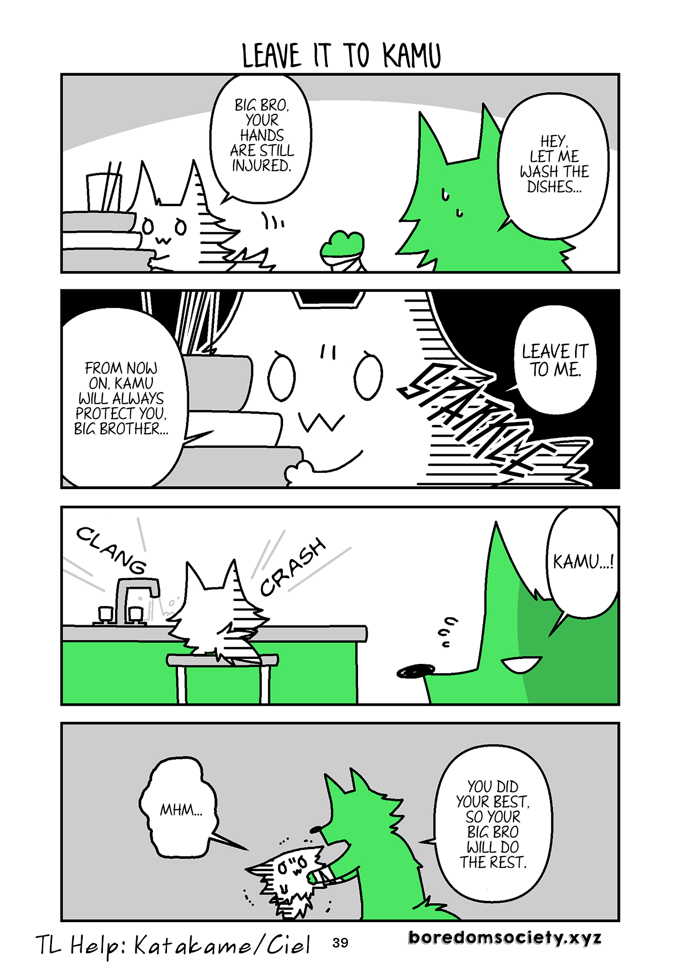 Hedgehog Harry Chapter 140 page 1 - Chapter 140: Leave It To Kamu