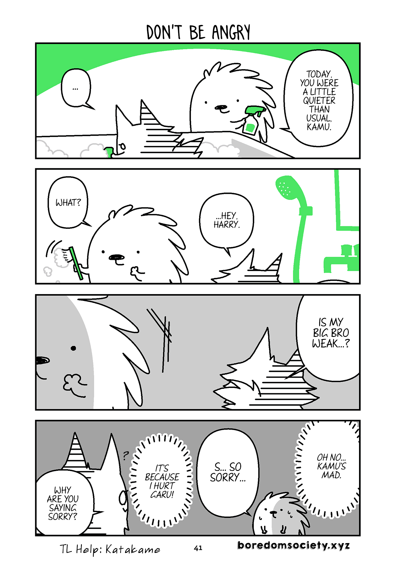 Hedgehog Harry Chapter 142 page 1 - Chapter 142: Don't Be Angry