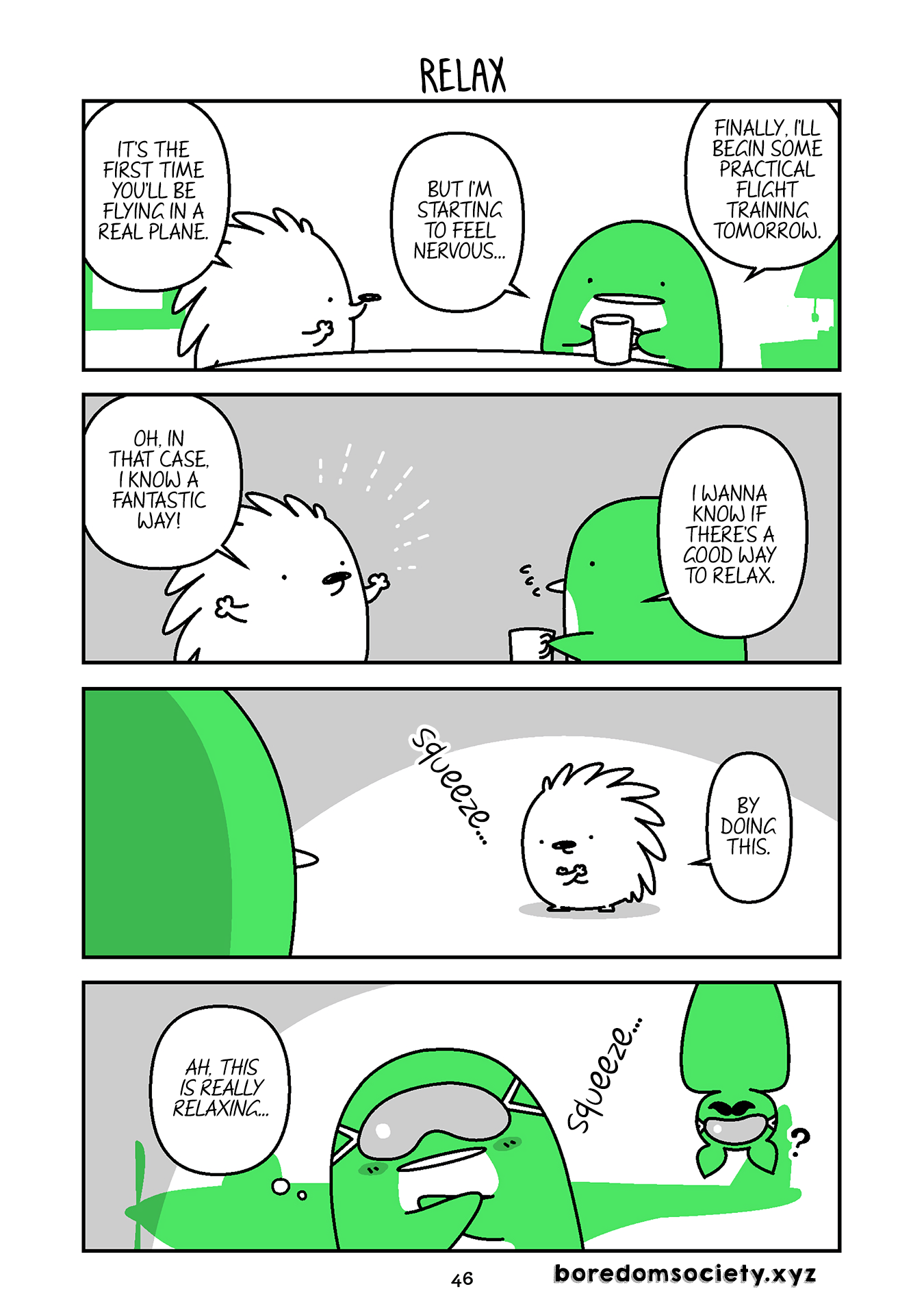 Hedgehog Harry Chapter 146 page 1 - Chapter 146: Relax