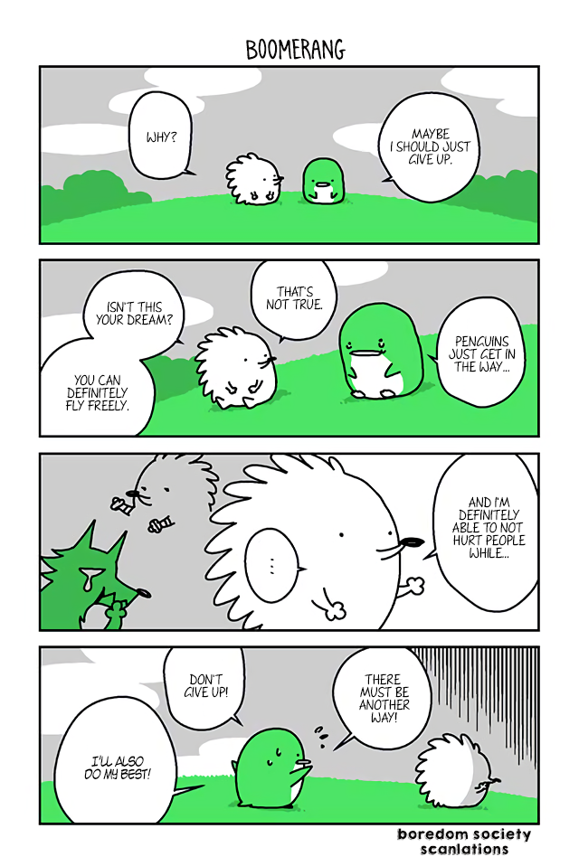 Hedgehog Harry Chapter 15 page 1 - Chapter 15: Boomerang
