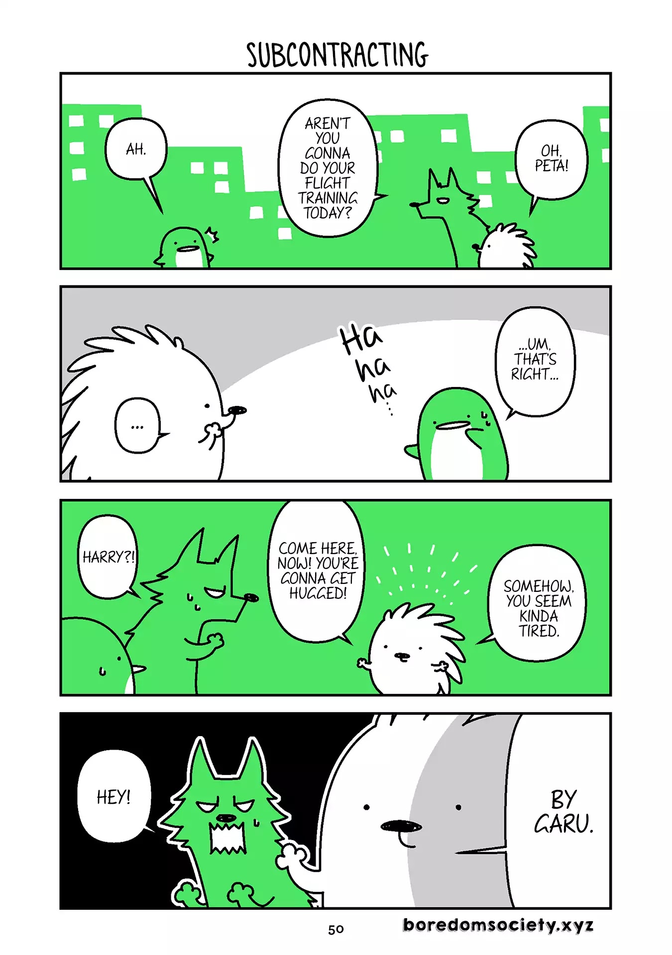 Hedgehog Harry Chapter 150 page 1 - Chapter 150: Subcontracting