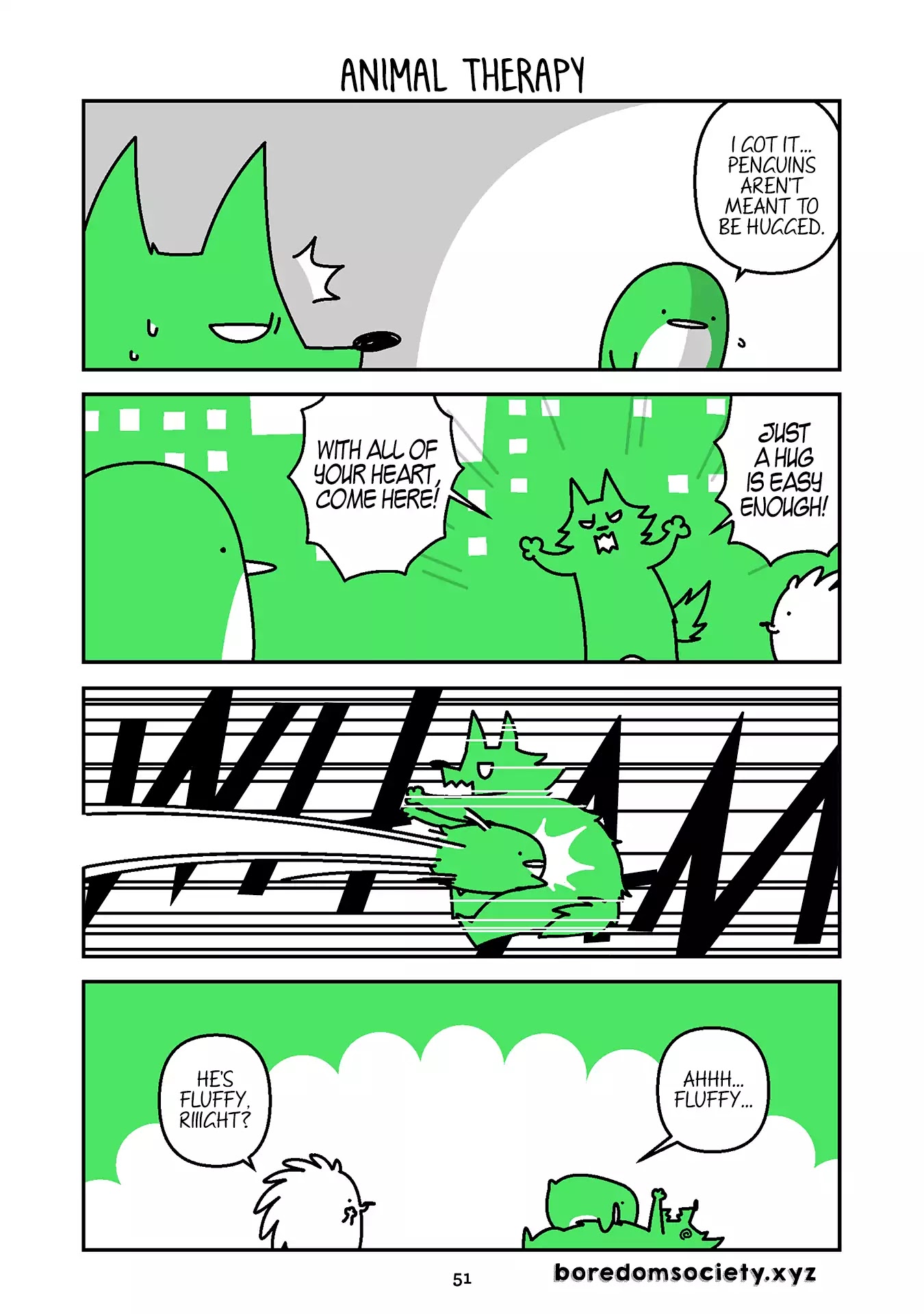 Hedgehog Harry Chapter 151 page 1 - Chapter 151: Animal Therapy