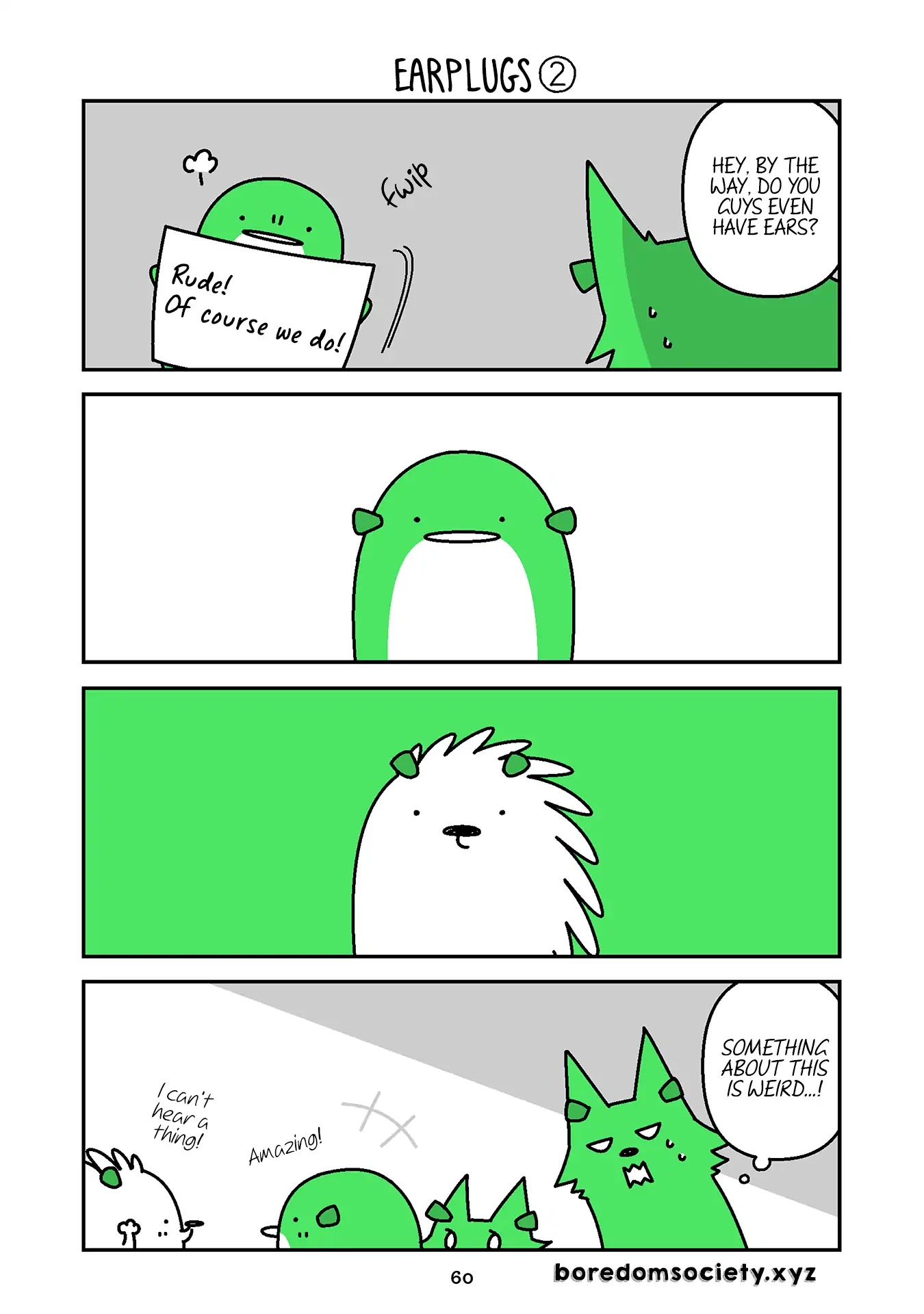 Hedgehog Harry Chapter 159 page 1 - Chapter 159: Earplugs ②