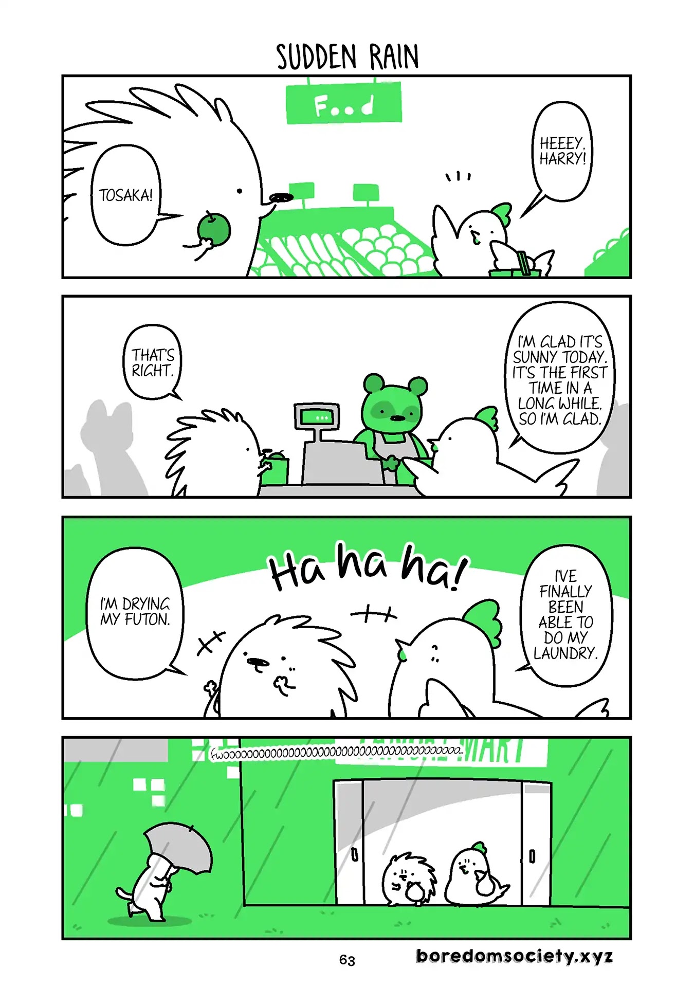 Hedgehog Harry Chapter 161 page 1 - Chapter 161: Sudden Rain