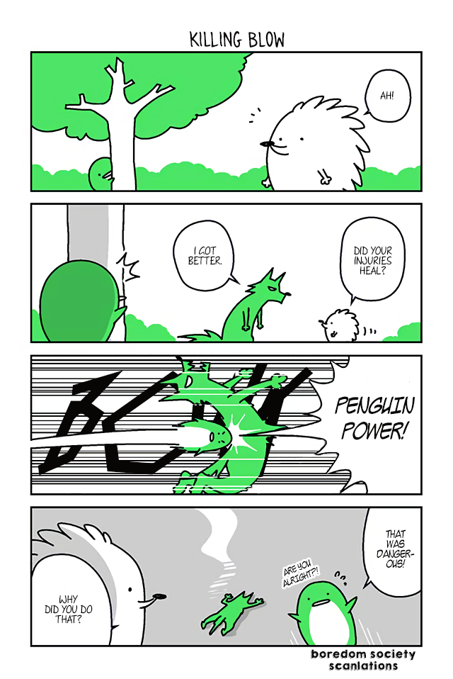 Hedgehog Harry Chapter 17 page 1 - Chapter 17: Killing Blow