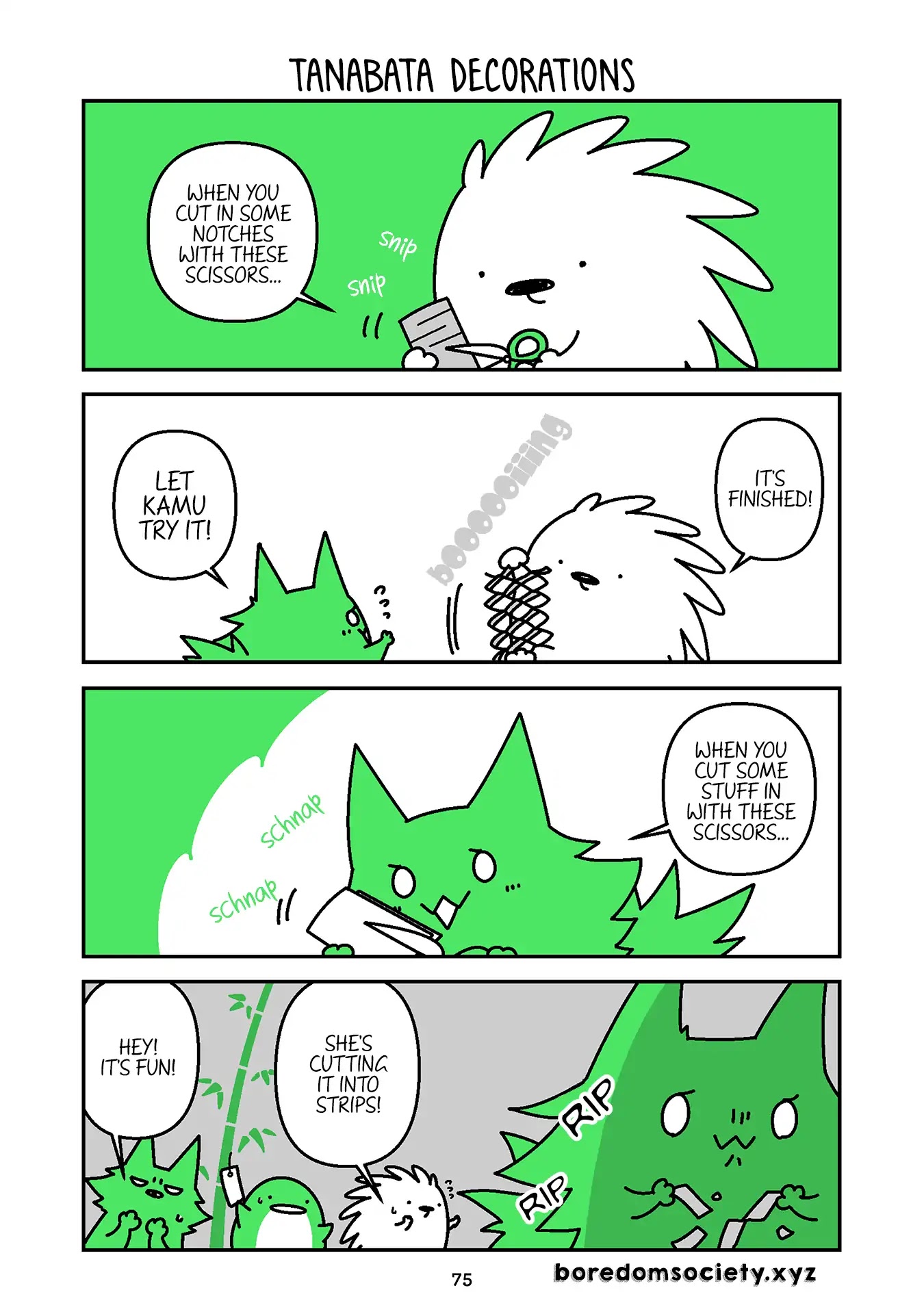 Hedgehog Harry Chapter 173 page 1 - Chapter 173: Tanabata Decorations