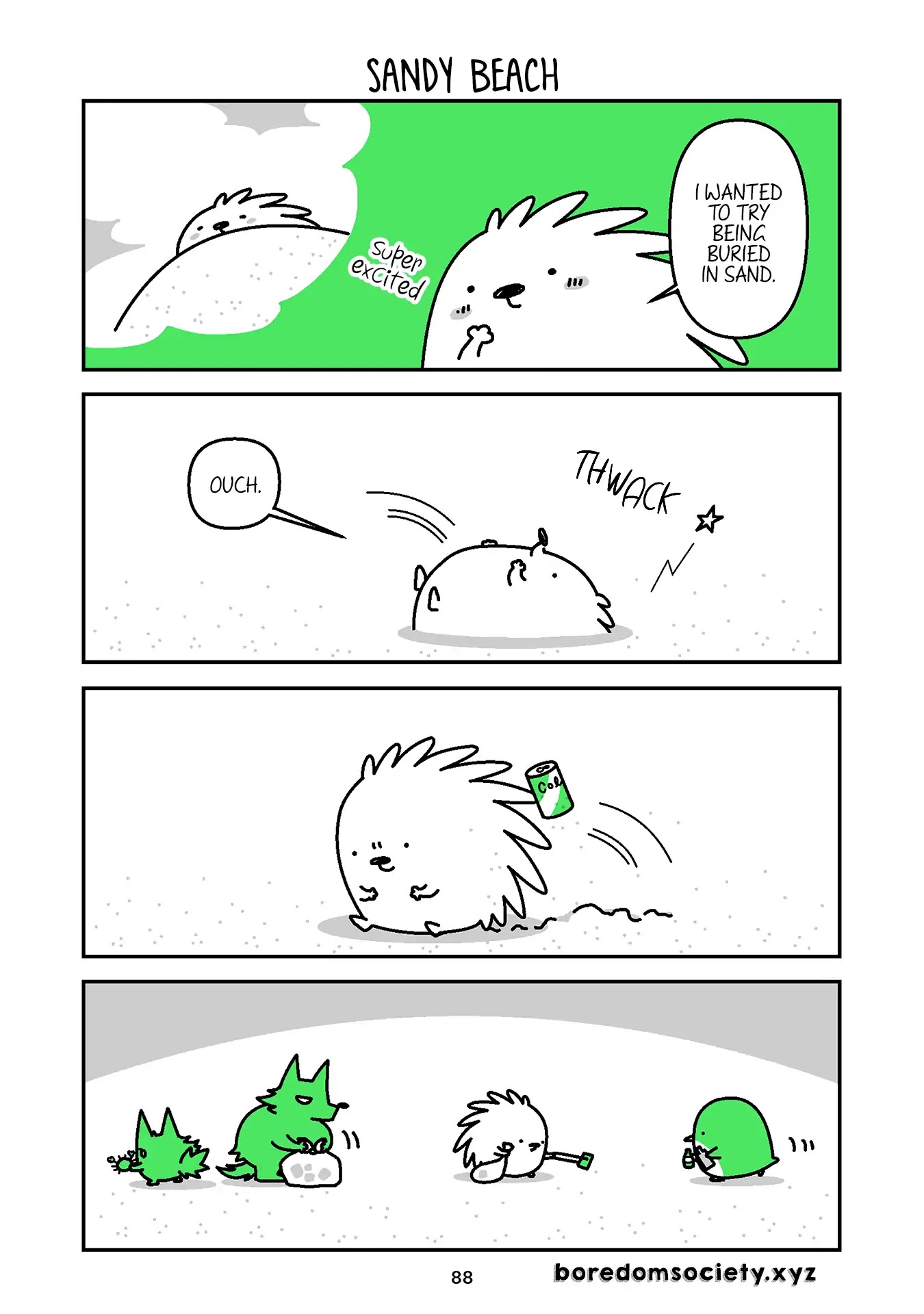 Hedgehog Harry Chapter 184 page 1 - Chapter 184: Sandy Beach