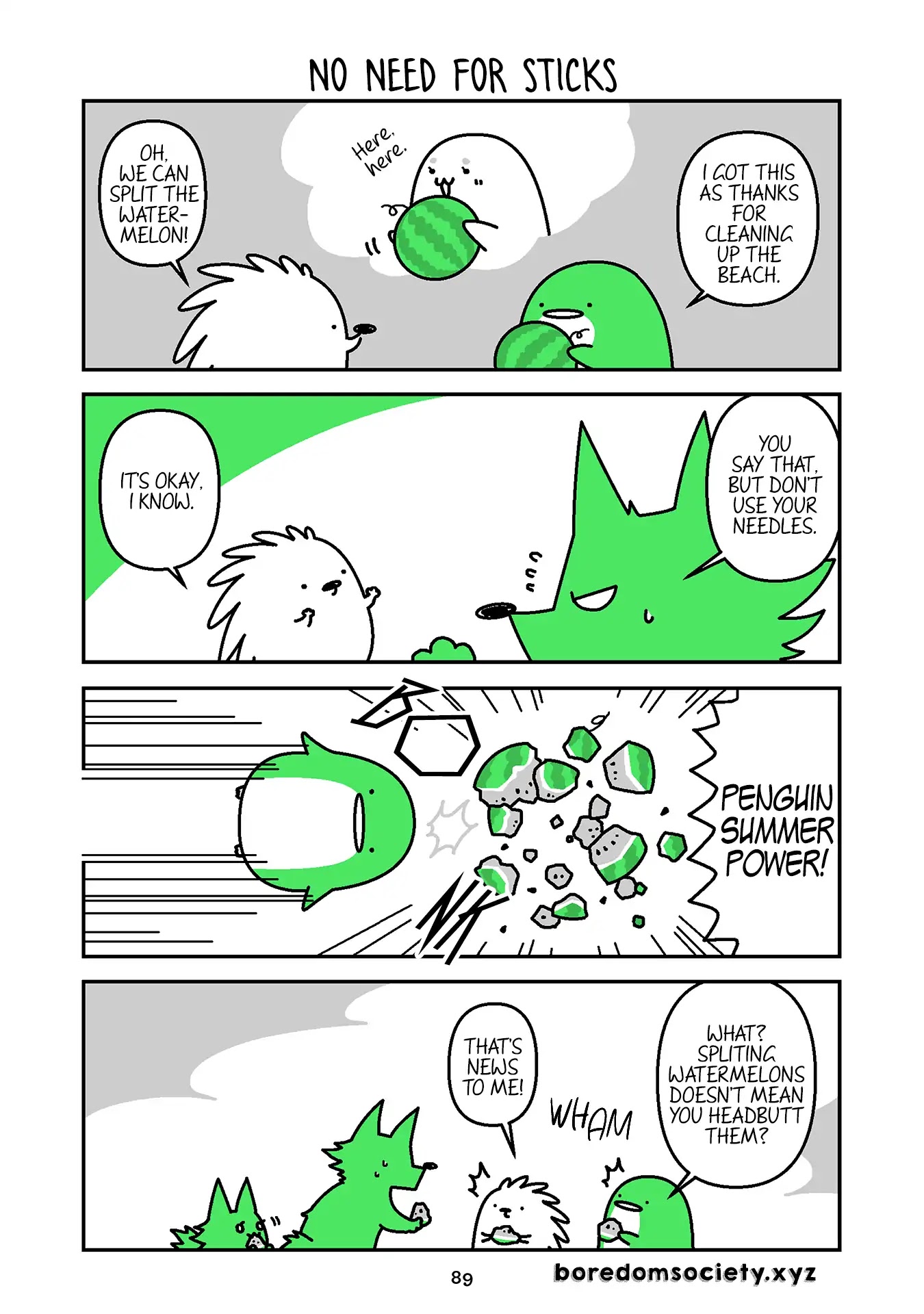 Hedgehog Harry Chapter 185 page 1 - Chapter 185: No Need For Sticks