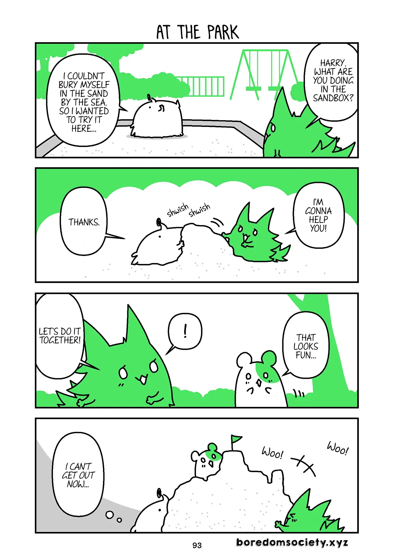 Hedgehog Harry Chapter 187 page 2 - Chapter 187: At The Park