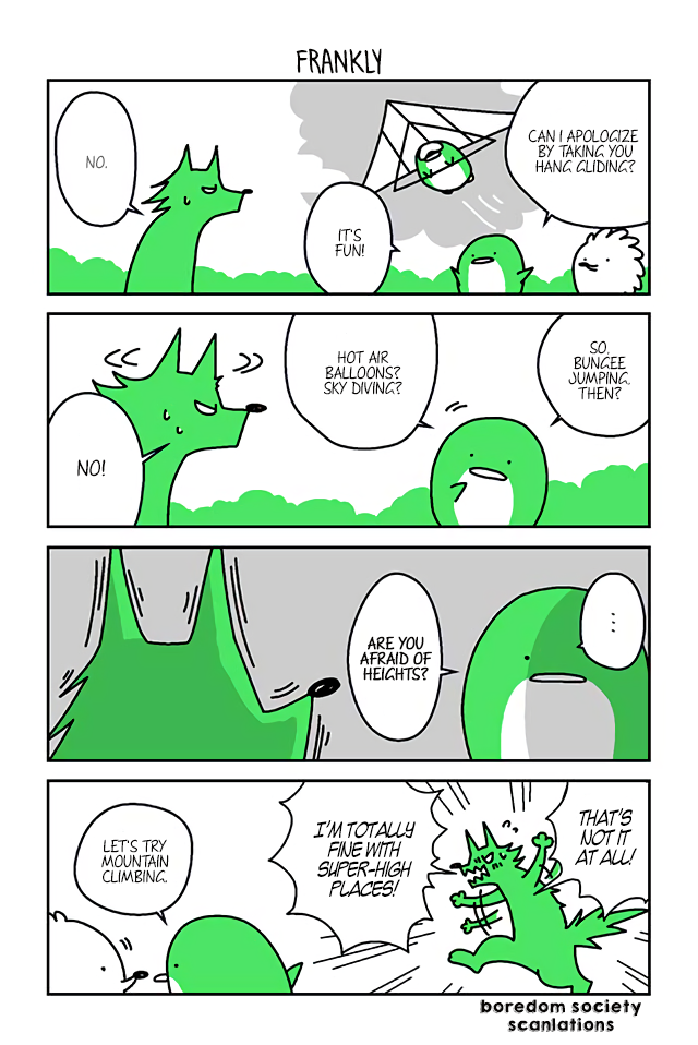Hedgehog Harry Chapter 19 page 1 - Chapter 19: Frankly