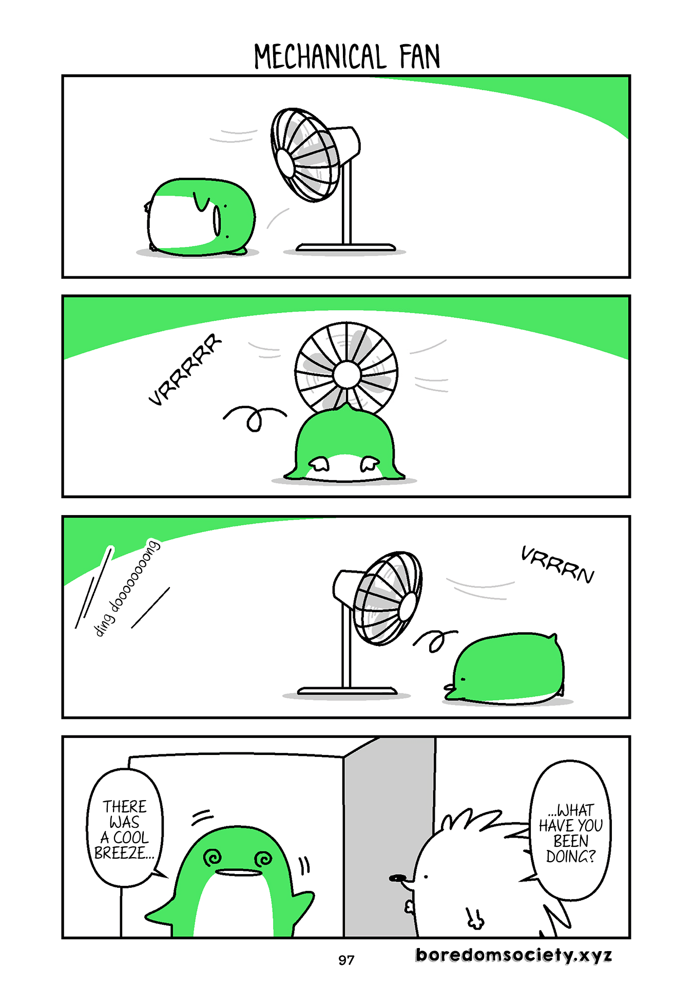 Hedgehog Harry Chapter 191 page 1 - Chapter 191: Mechanical Fan
