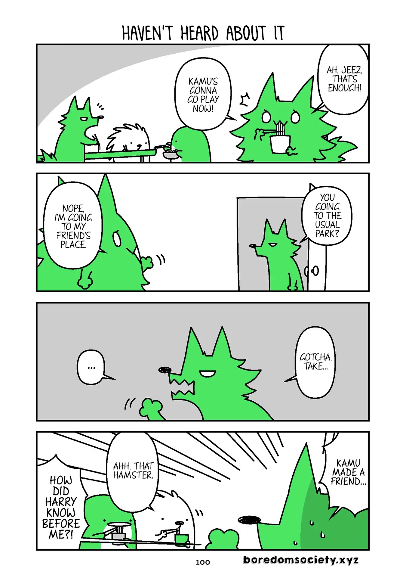Hedgehog Harry Chapter 194 page 1 - Chapter 194: Haven't Heard About It