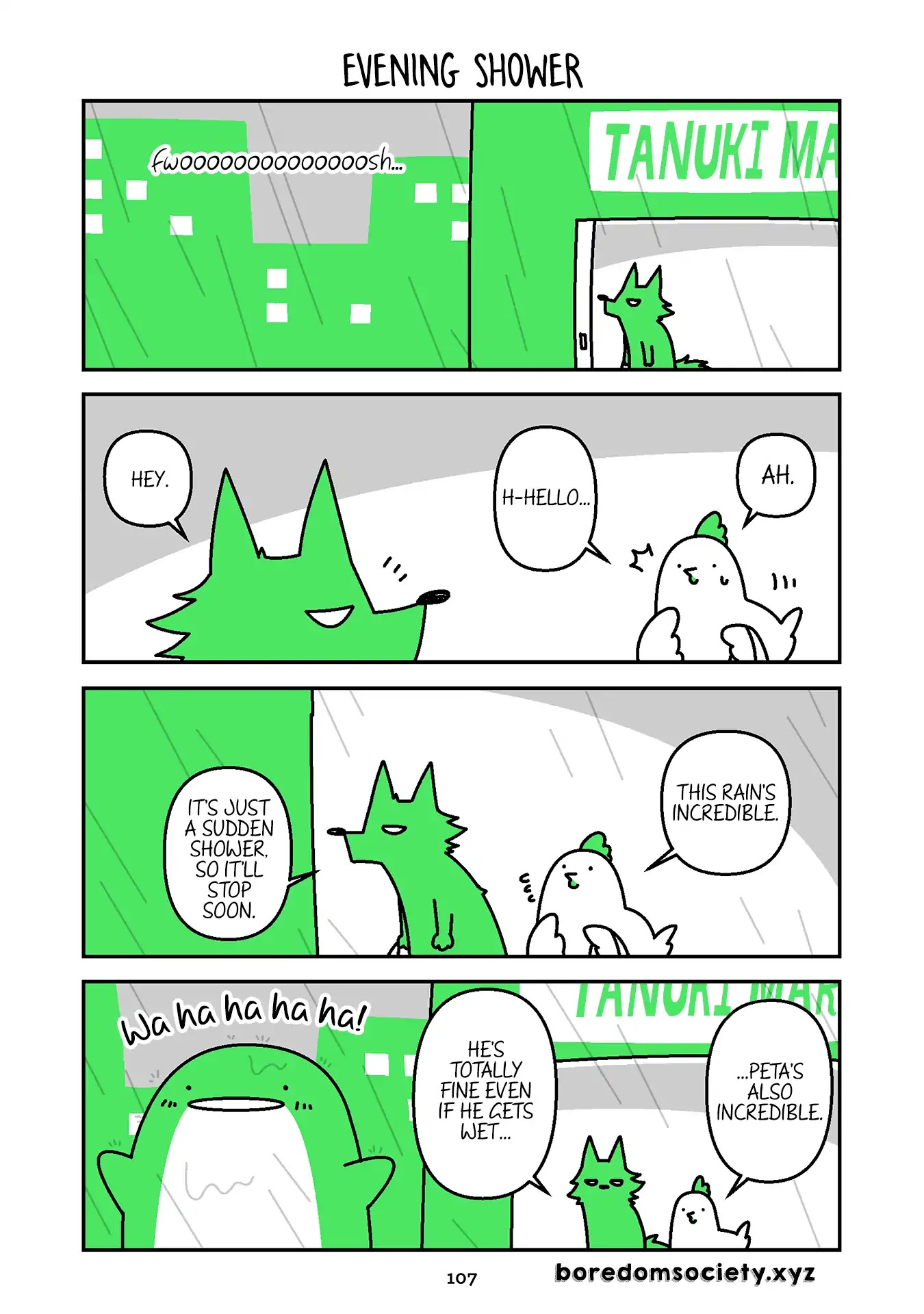 Hedgehog Harry Chapter 200 page 1 - Chapter 200: Evening Shower