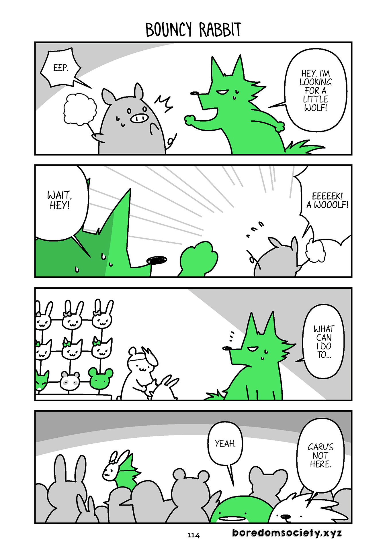 Hedgehog Harry Chapter 207 page 1 - Chapter 207: Bouncy Rabbit