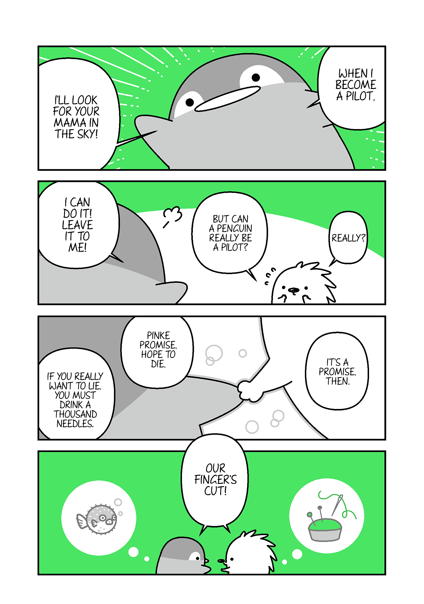 Hedgehog Harry Chapter 211.75 page 7 - Chapter 211.75: Promise