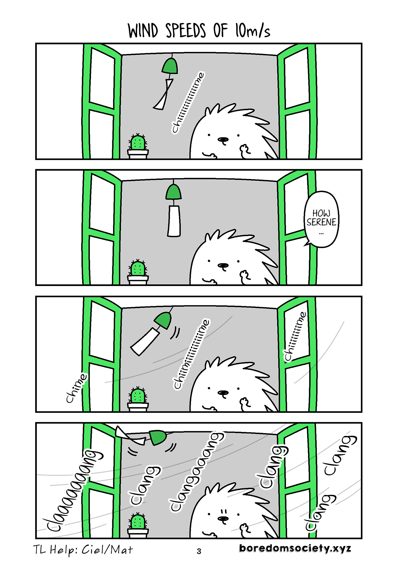 Hedgehog Harry Chapter 212 page 5 - Chapter 212: Wind Speeds of 10m/s