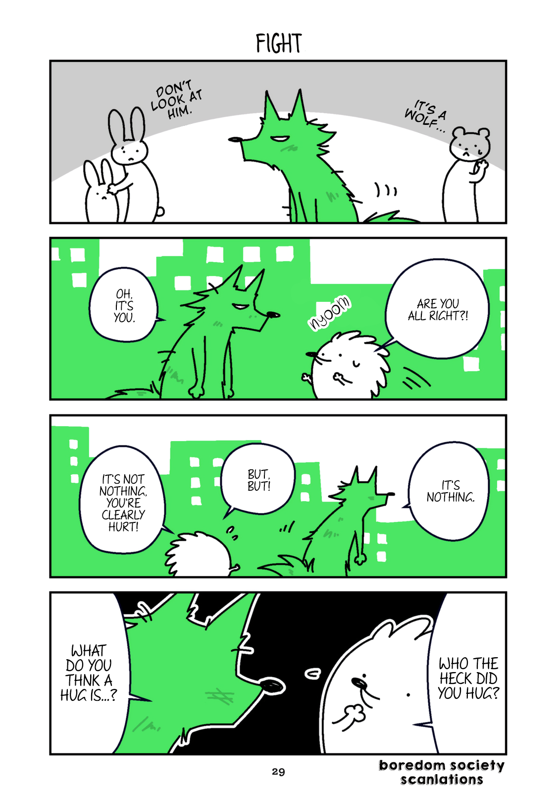 Hedgehog Harry Chapter 23 page 2 - Chapter 23: Fight