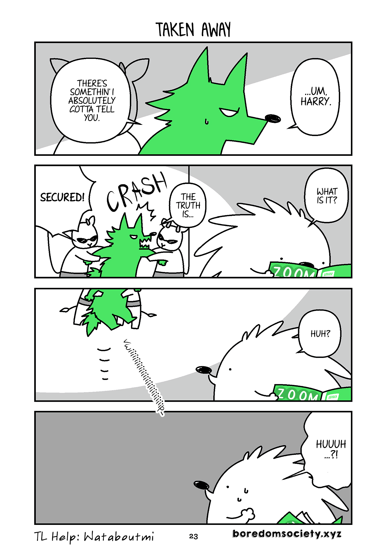Hedgehog Harry Chapter 230 page 1 - Chapter 230: Taken Away