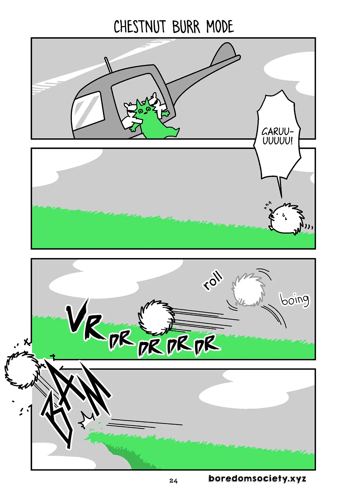 Hedgehog Harry Chapter 231 page 1 - Chapter 231: Chestnut Burr Mode
