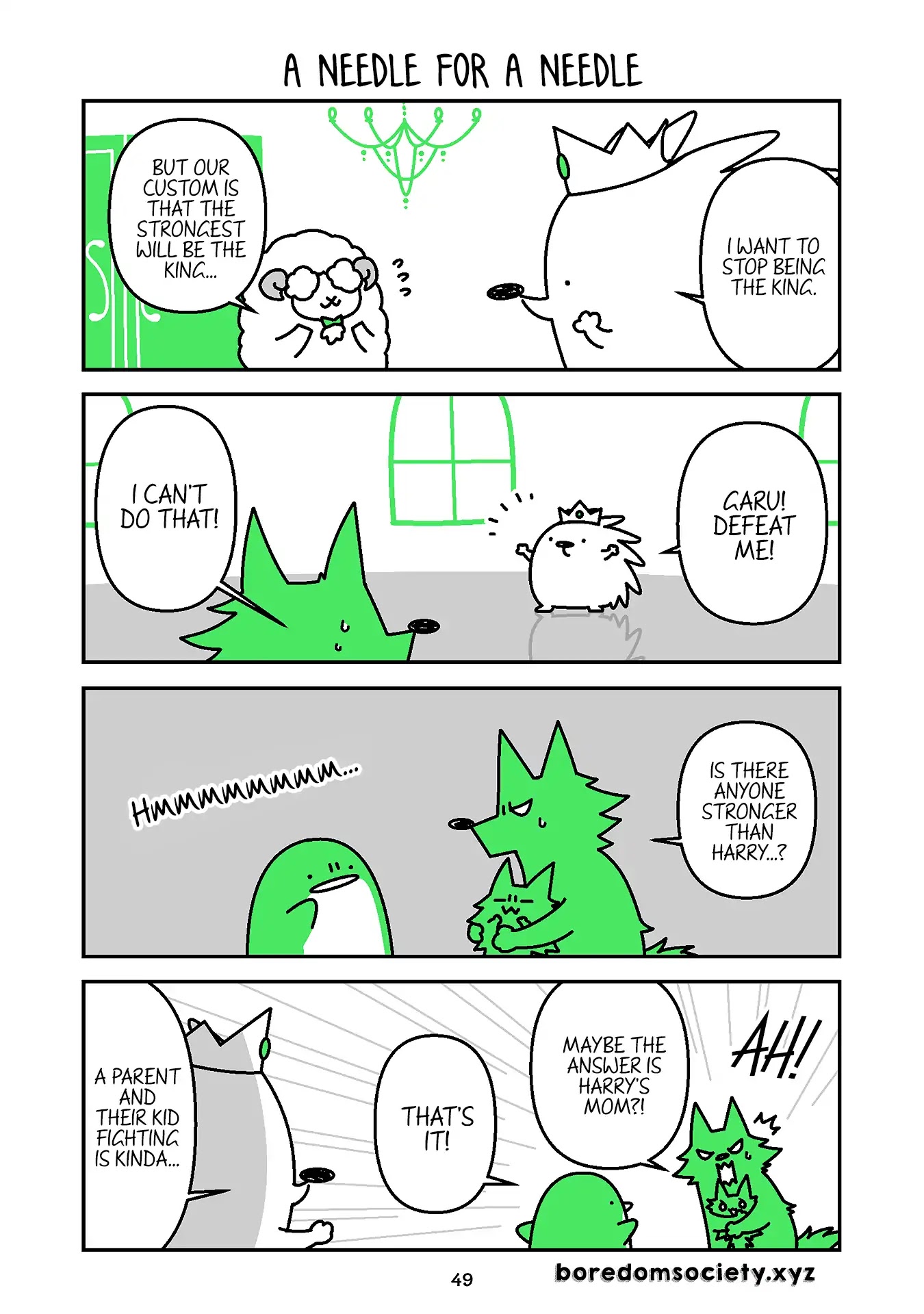 Hedgehog Harry Chapter 253 page 1 - Chapter 253: A Needle For A Needle