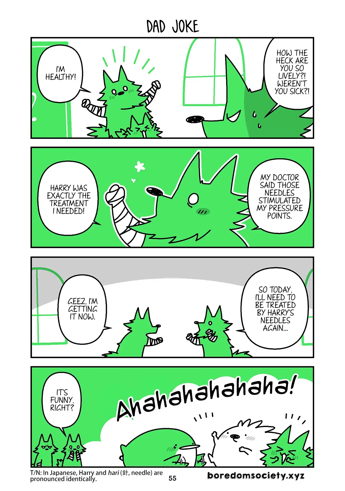 Hedgehog Harry Chapter 259 page 1 - Chapter 259: Bad Joke