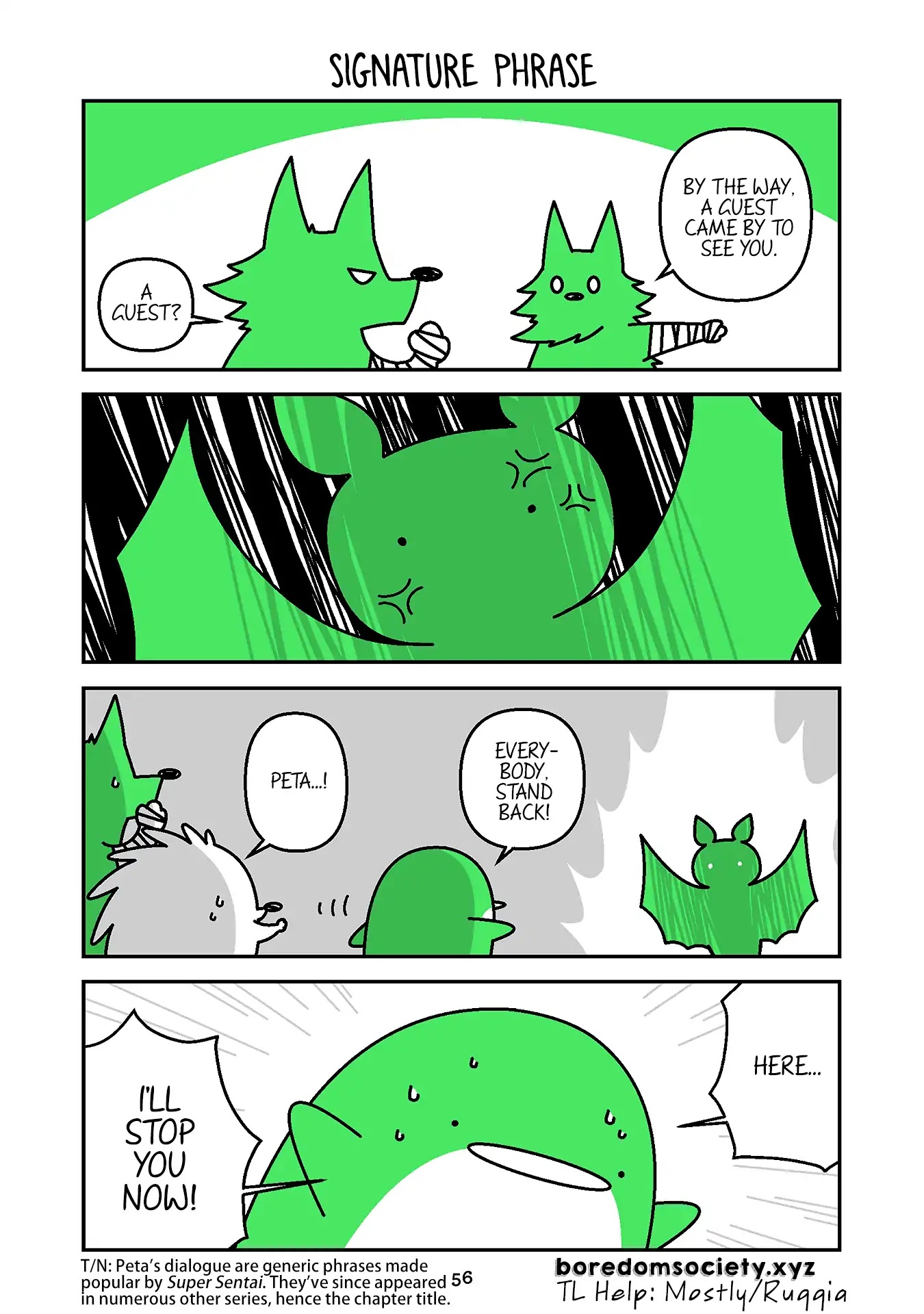 Hedgehog Harry Chapter 260 page 1 - Chapter 260: Signature Phrase