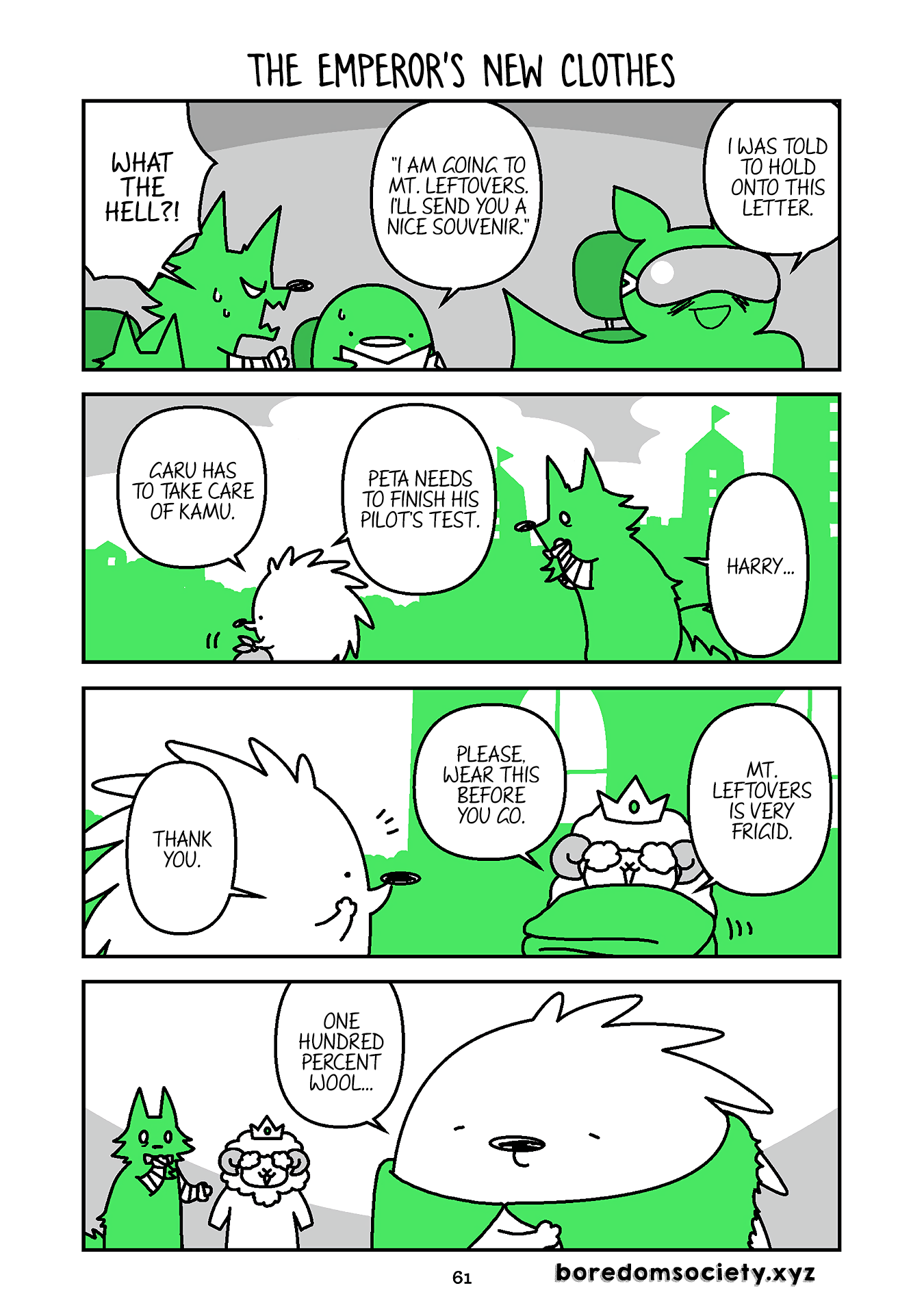 Hedgehog Harry Chapter 265 page 1 - Chapter 265: The Emperor's New Clothes