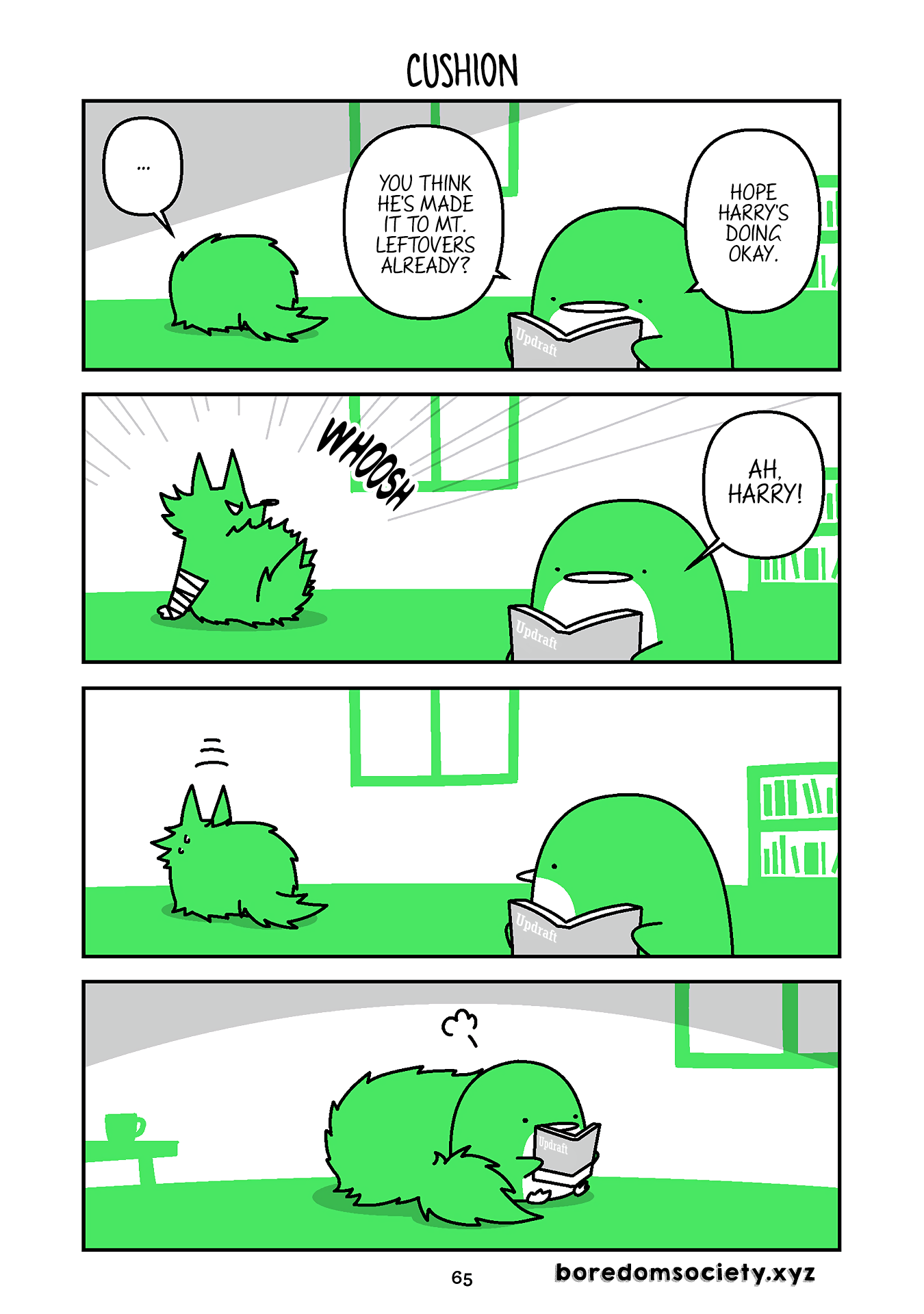 Hedgehog Harry Chapter 267 page 1 - Chapter 267: Cushion