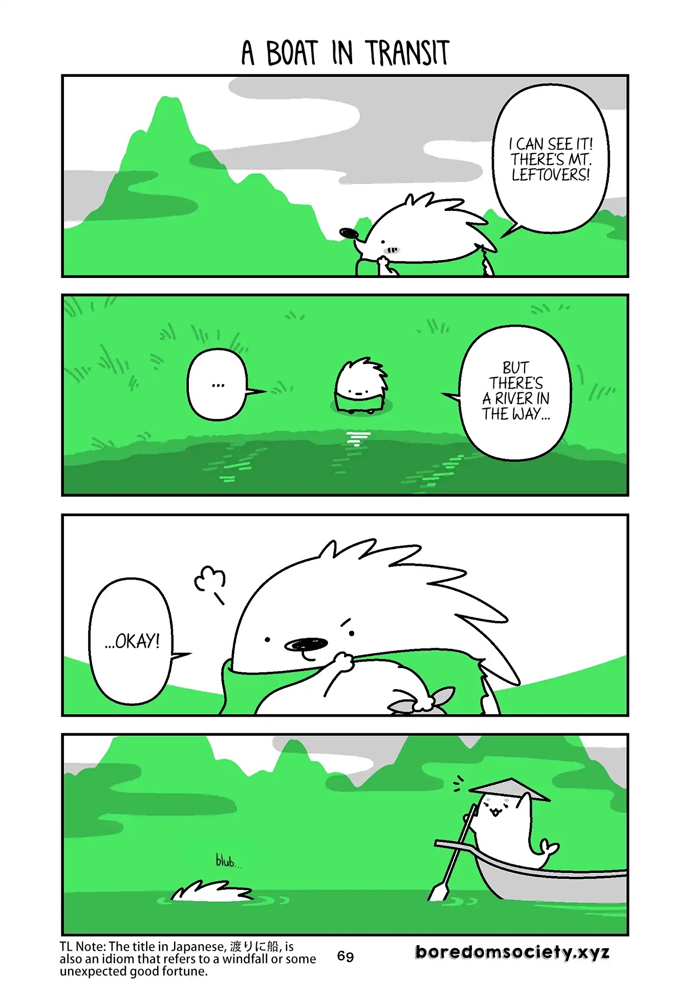 Hedgehog Harry Chapter 271 page 1 - Chapter 271: A Boat In Transit
